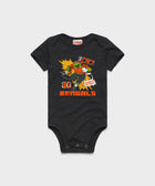 Tmnt Michelangelo X Cincinnati Bengals Baby One Piece