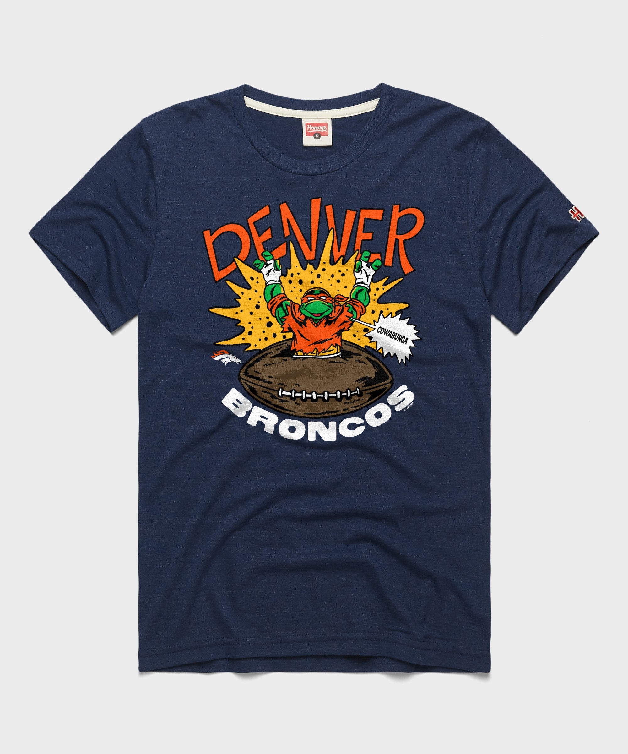 Tmnt Michelangelo X Denver Broncos