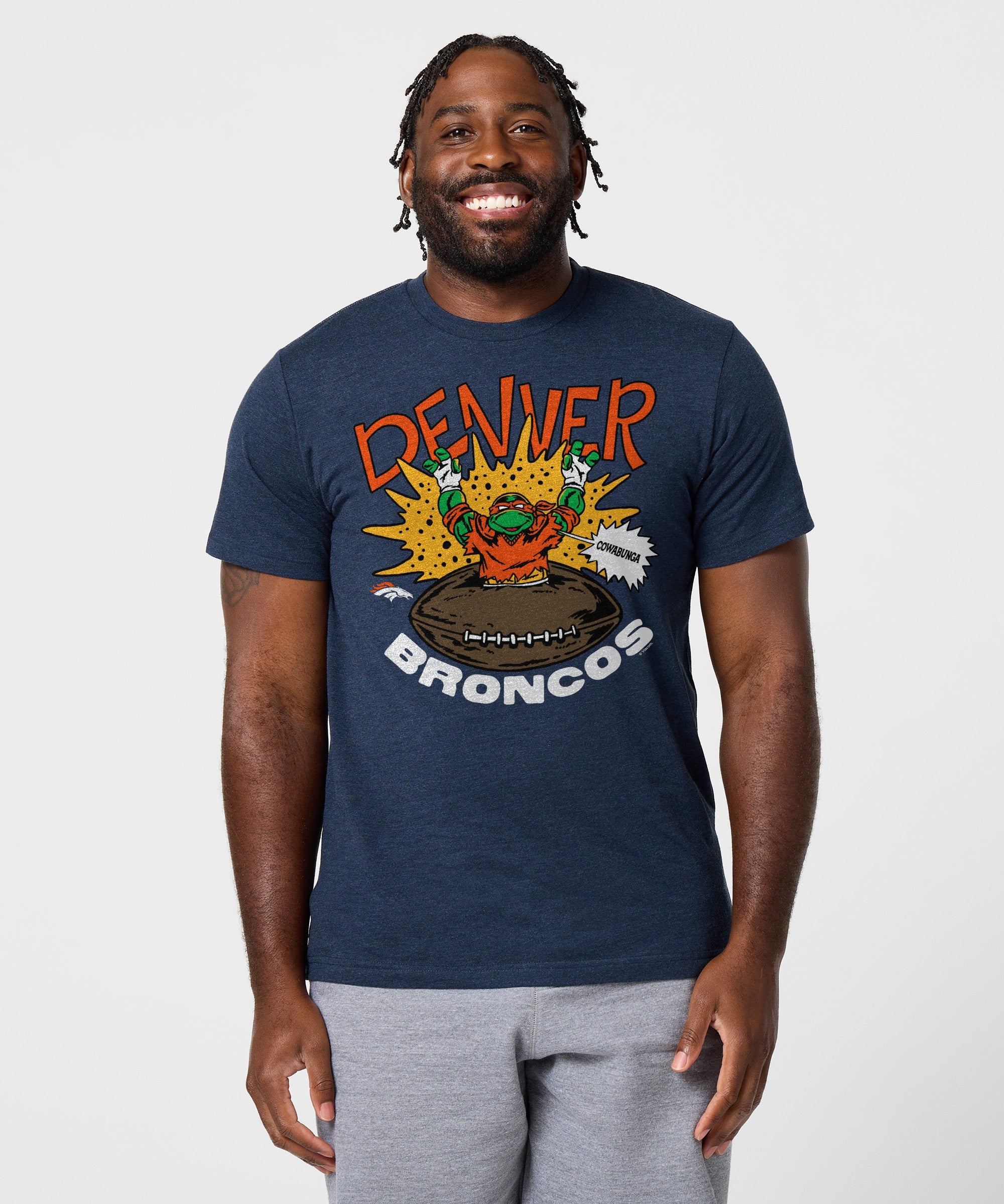 Tmnt Michelangelo X Denver Broncos