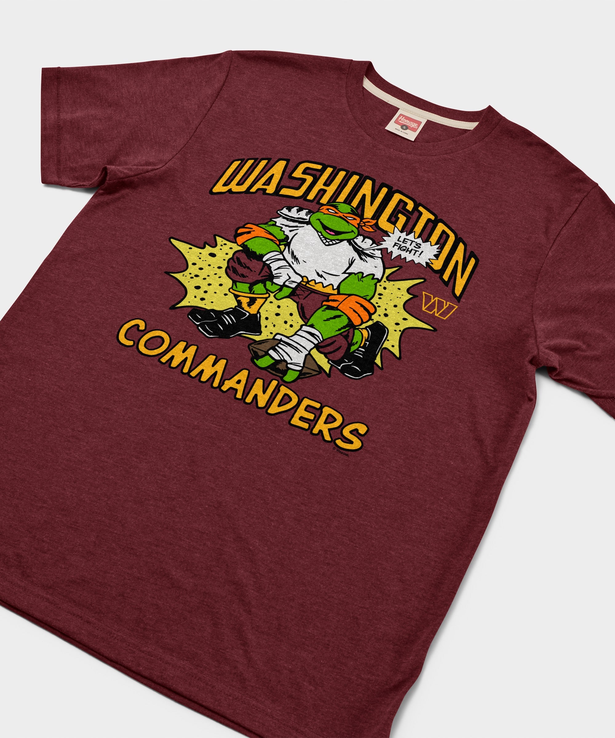 Tmnt Michelangelo X Washington Commanders