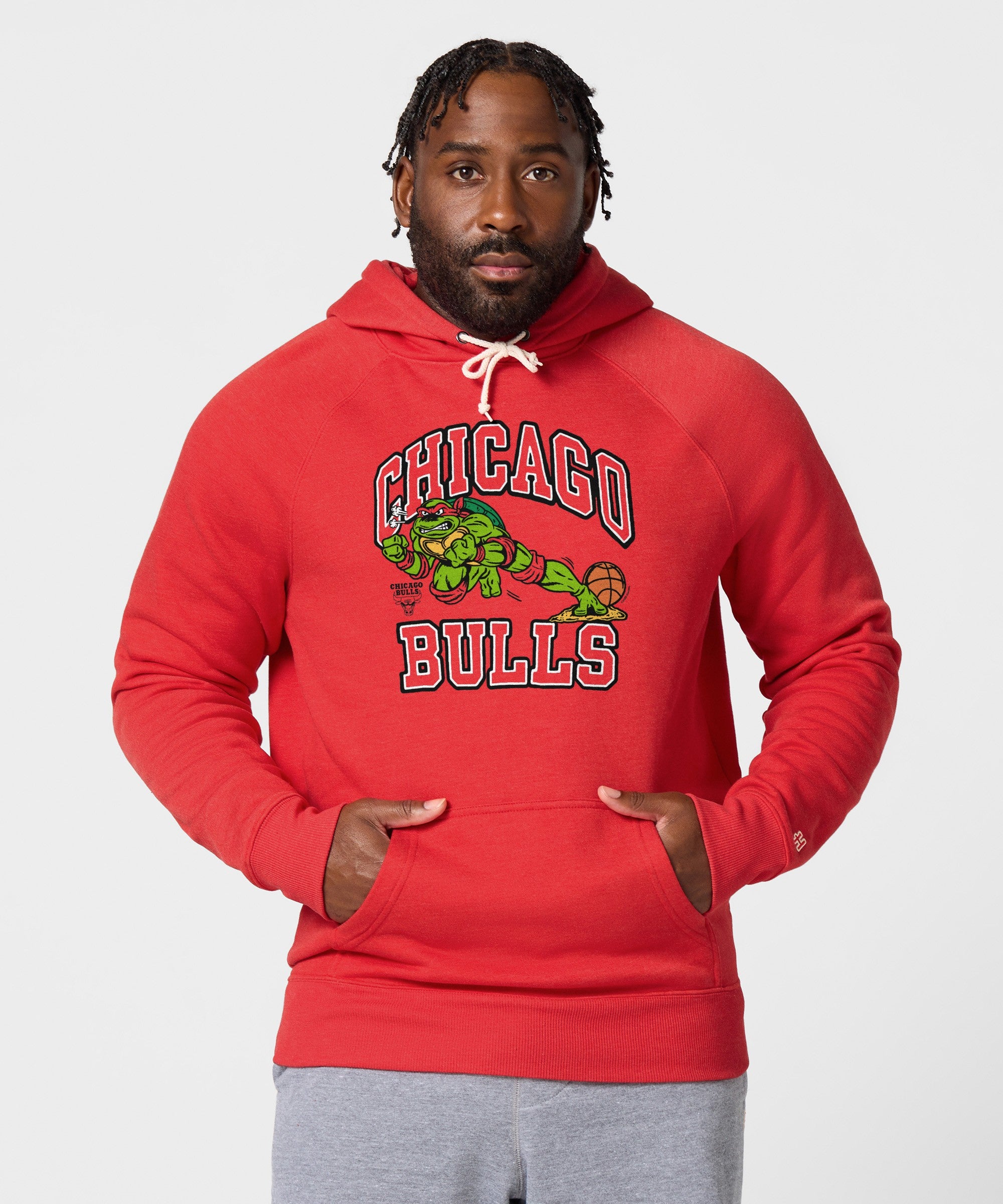 Tmnt Raphael X Chicago Bulls Hoodie