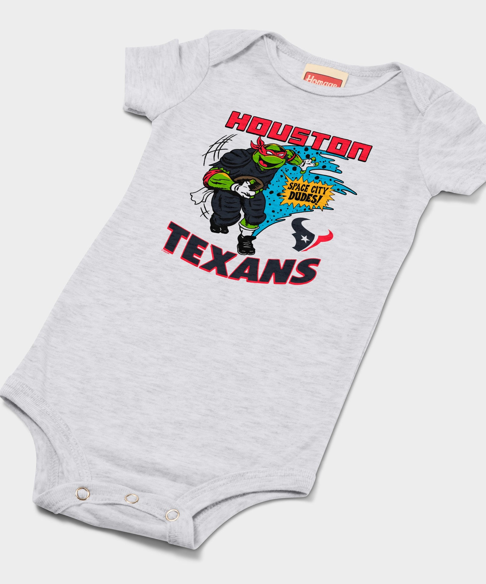 Tmnt Raphael X Houston Texans Baby One Piece