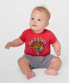 Tmnt Raphael X Ohio State Kick Shell Baby One Piece