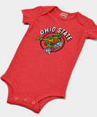 Tmnt Raphael X Ohio State Kick Shell Baby One Piece