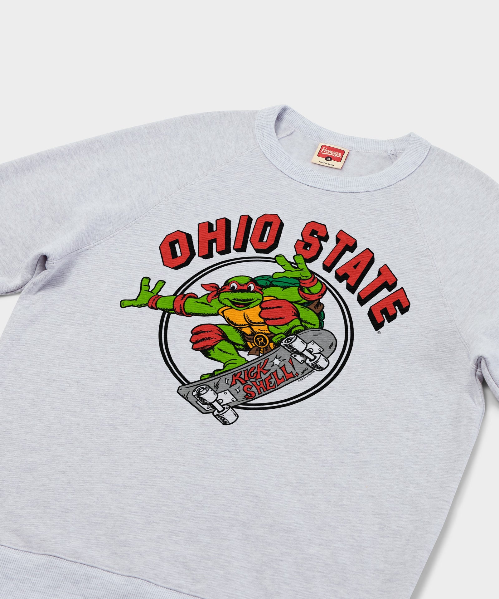Tmnt Raphael X Ohio State Kick Shell Crewneck