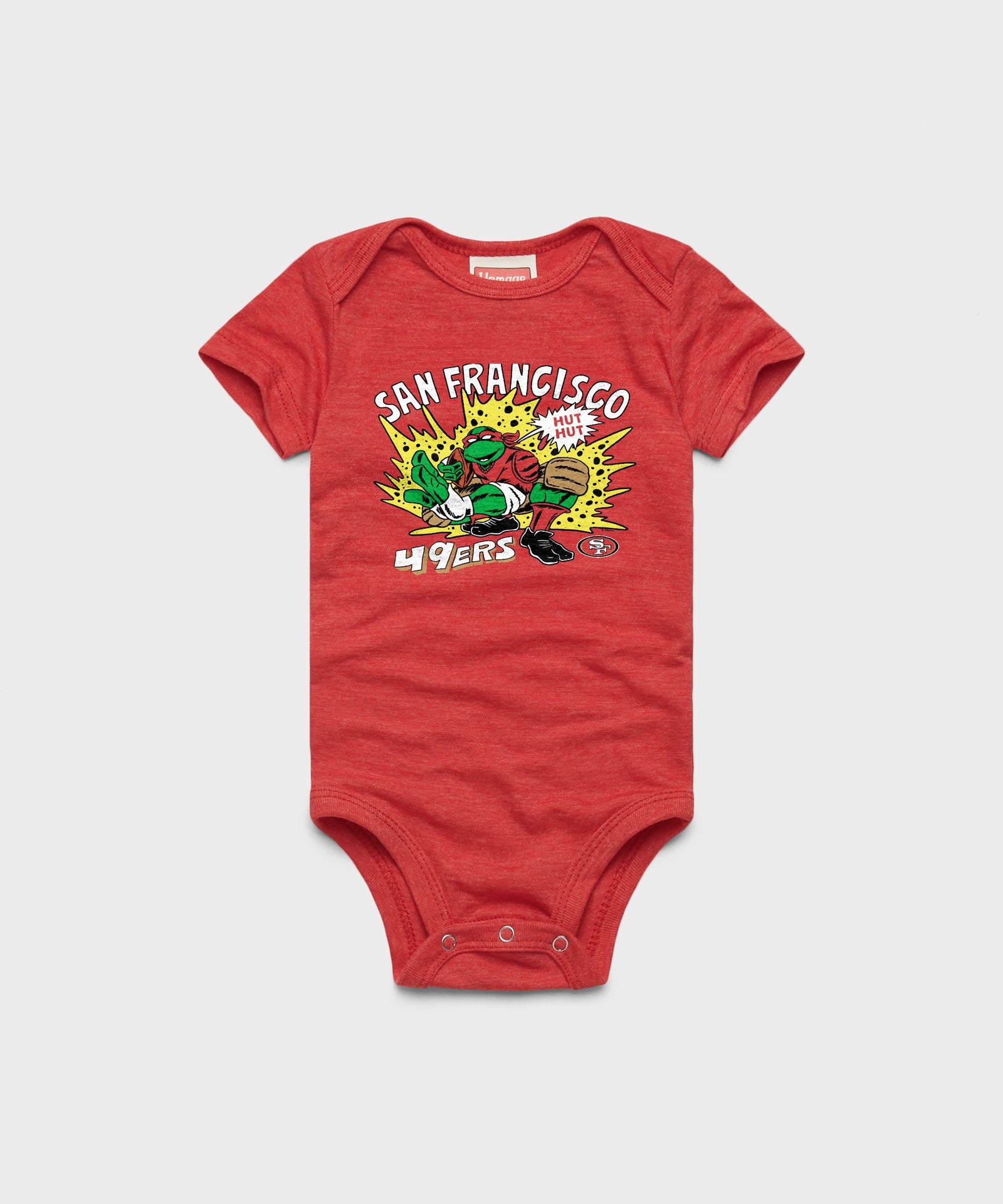 Tmnt Raphael X San Francisco 49Ers Baby One Piece