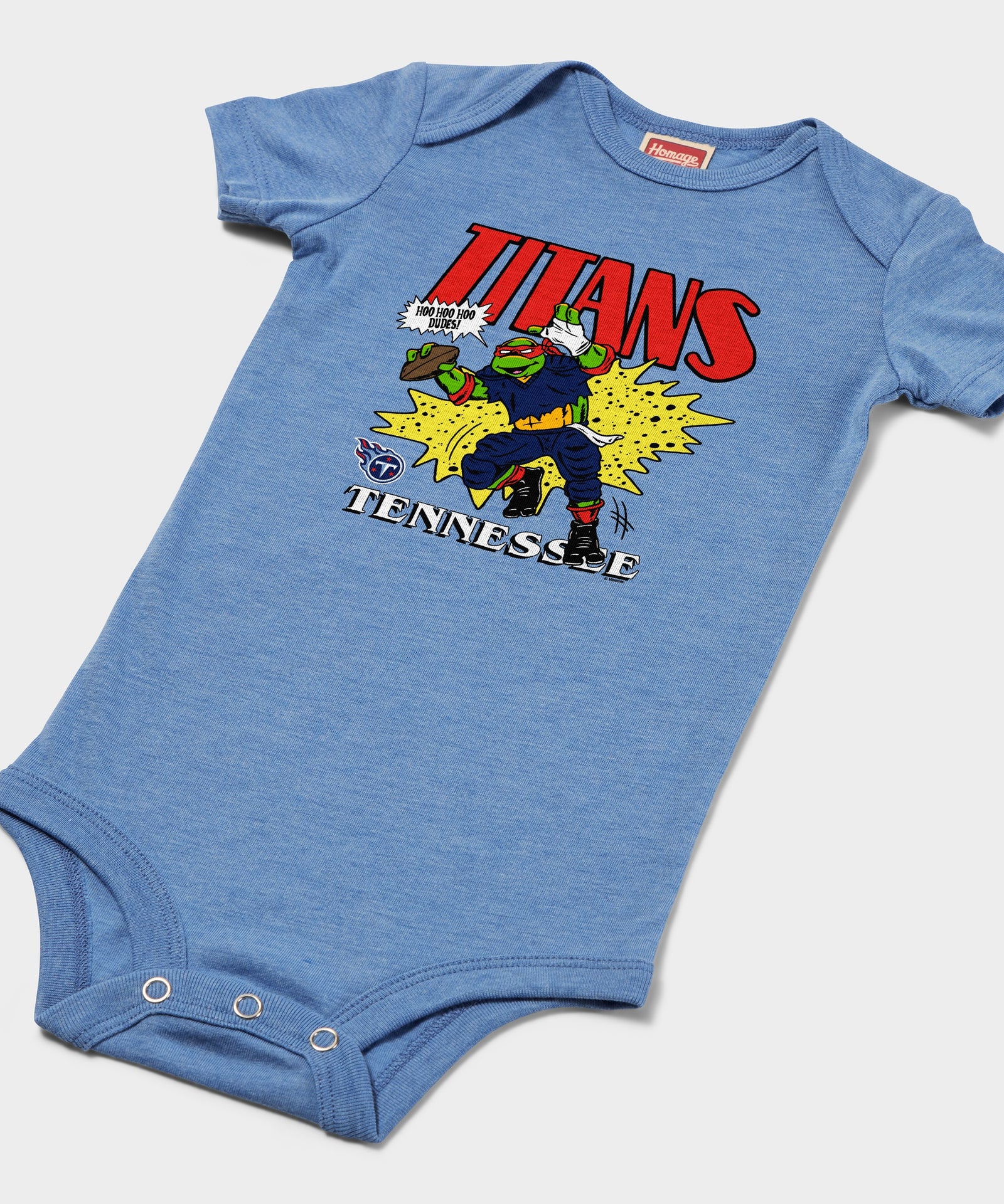 Tmnt Raphael X Tennessee Titans Baby One Piece
