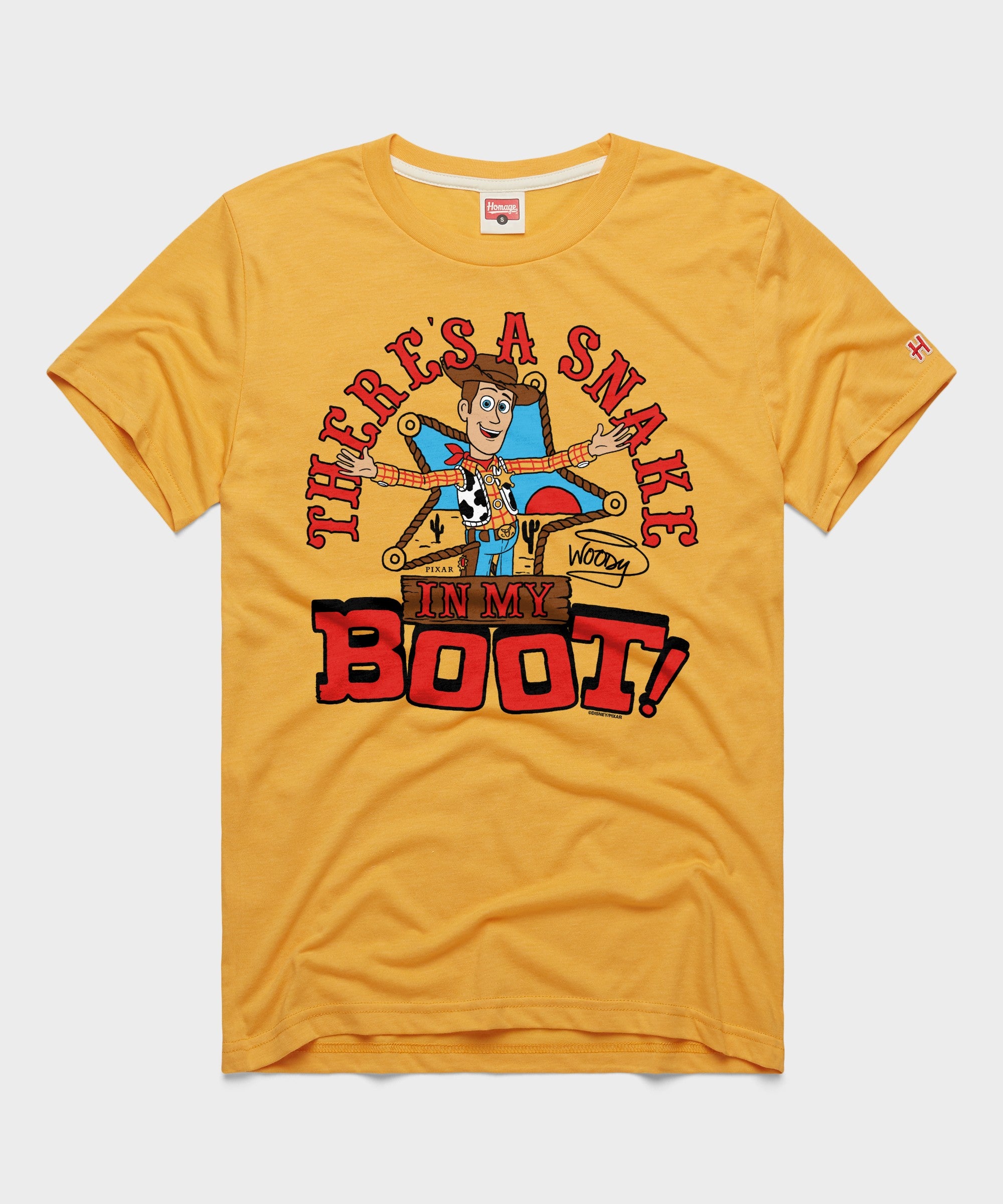 Toy Story Woody There's A Snake In My Boot