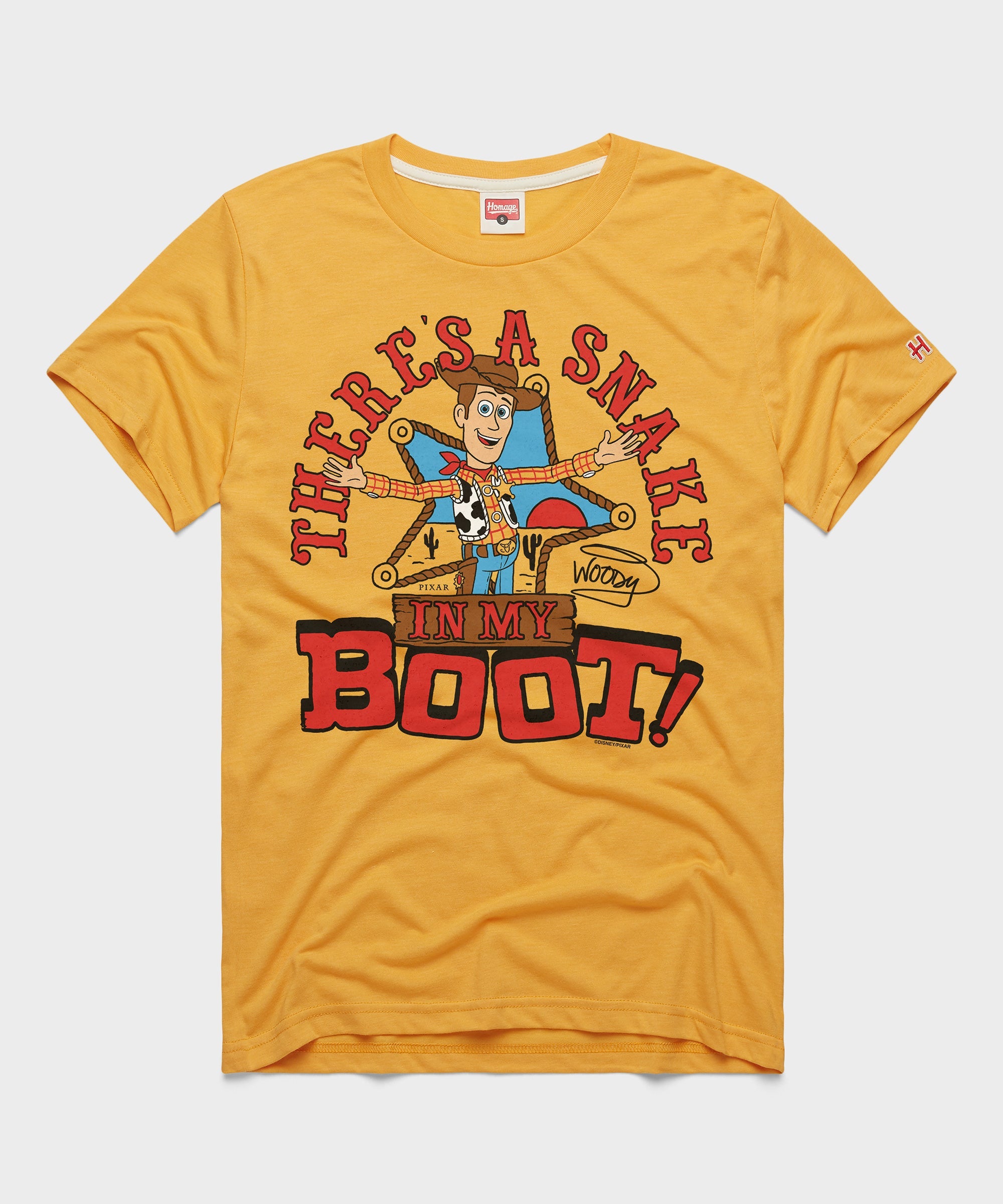 Toy Story Woody There's A Snake In My Boot