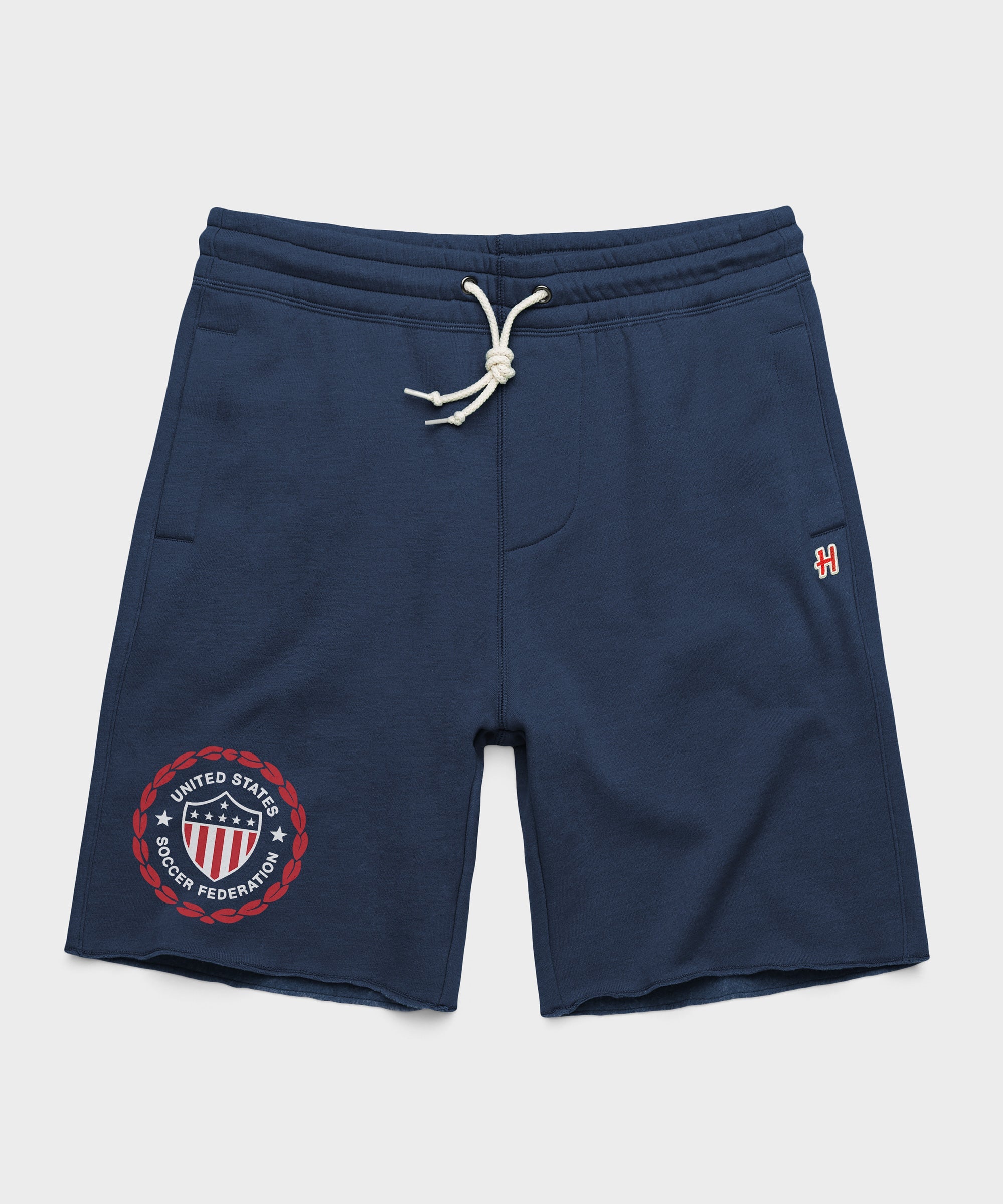 US Soccer 1986 Crest Sweat Shorts