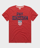 US Soccer Pay Homage