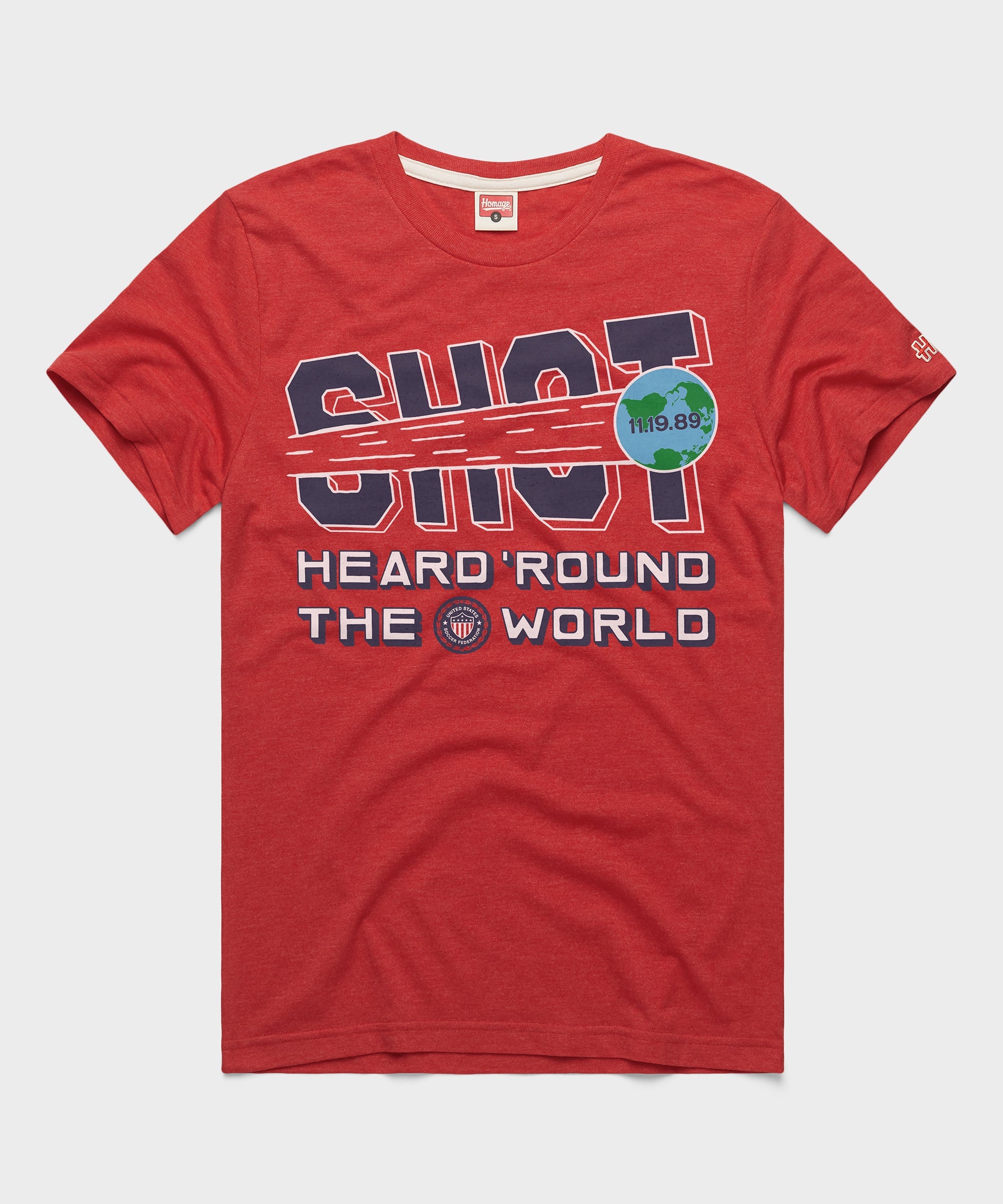 US Soccer Shot Heard 'Round The World 11.19.89