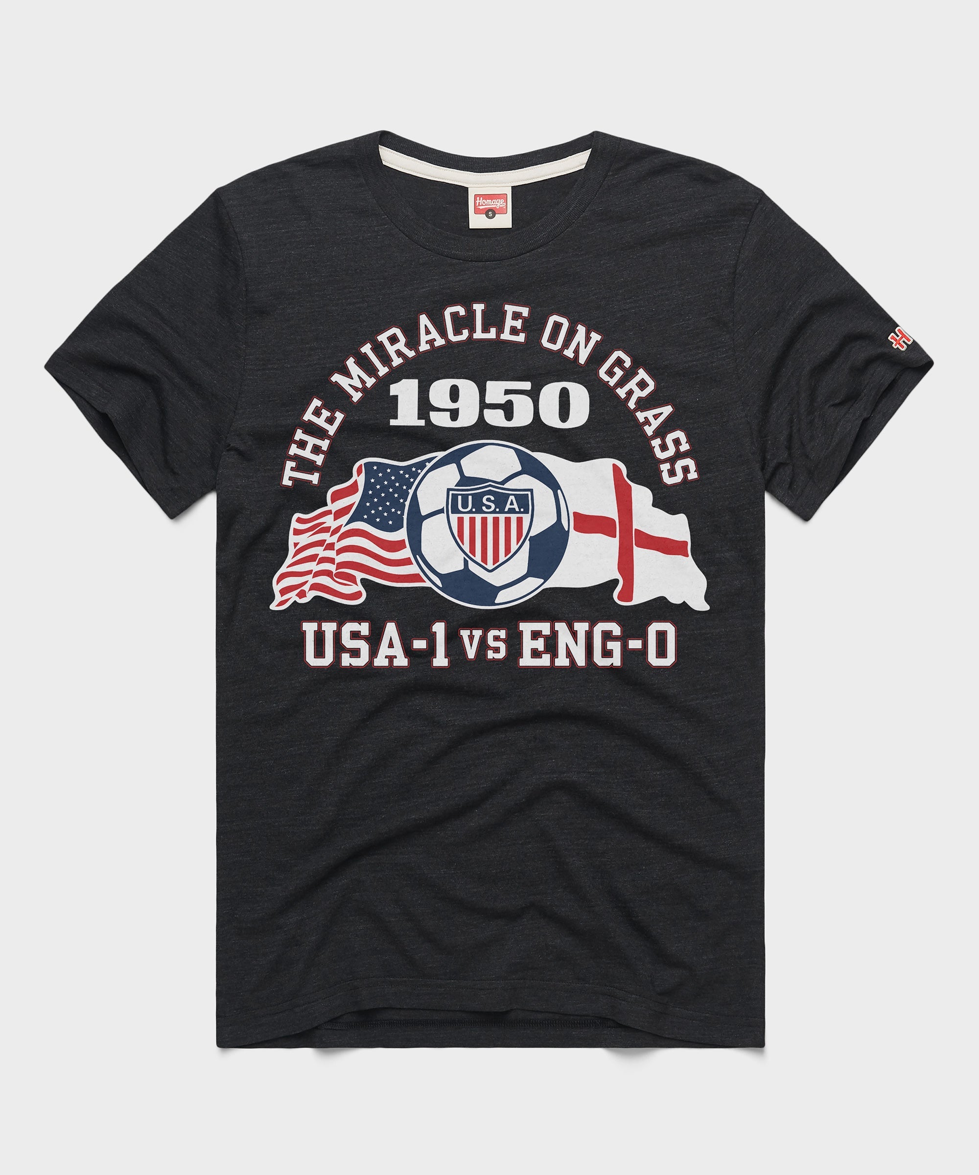 US Soccer The Miracle On Grass 1950 Charcoal