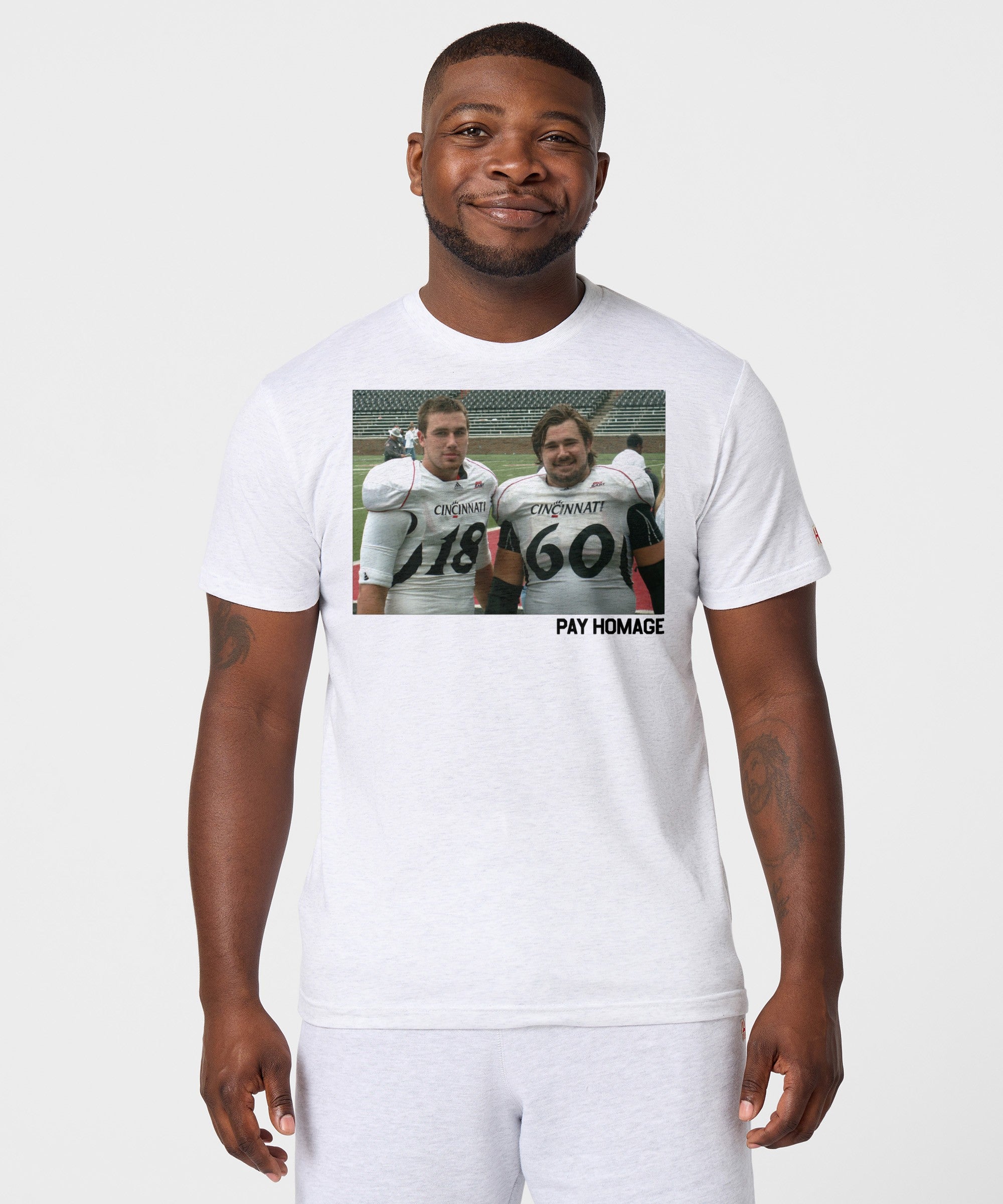 Uc Bearcats Kelce Brothers Pay Homage