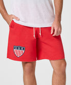 Us Soccer 1950 Crest Sweat Shorts