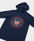 Us Soccer 1986 Crest Lightweight Hoodie
