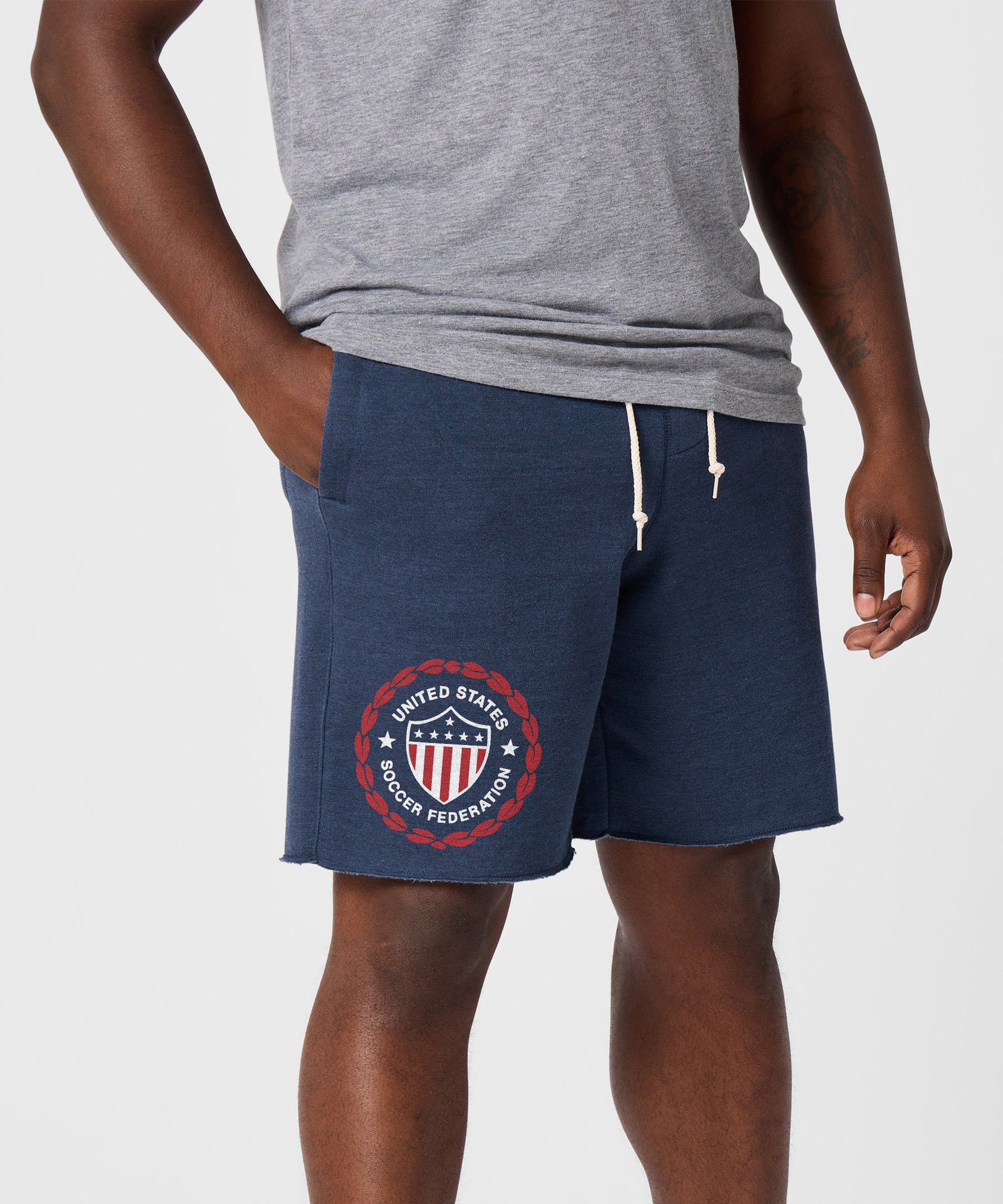 Us Soccer 1986 Crest Sweat Shorts
