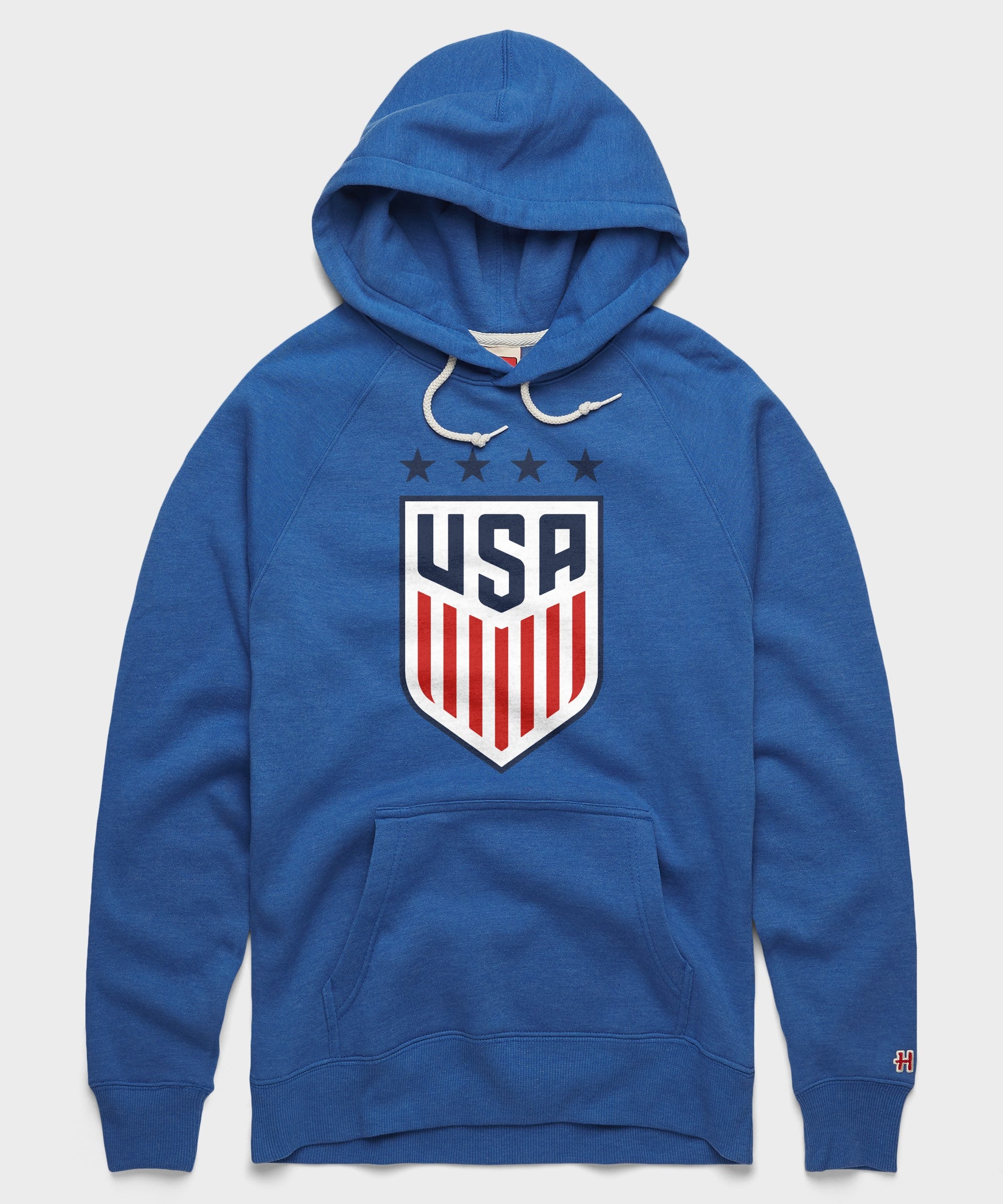 USWNT Crest Hoodie Royal Blue