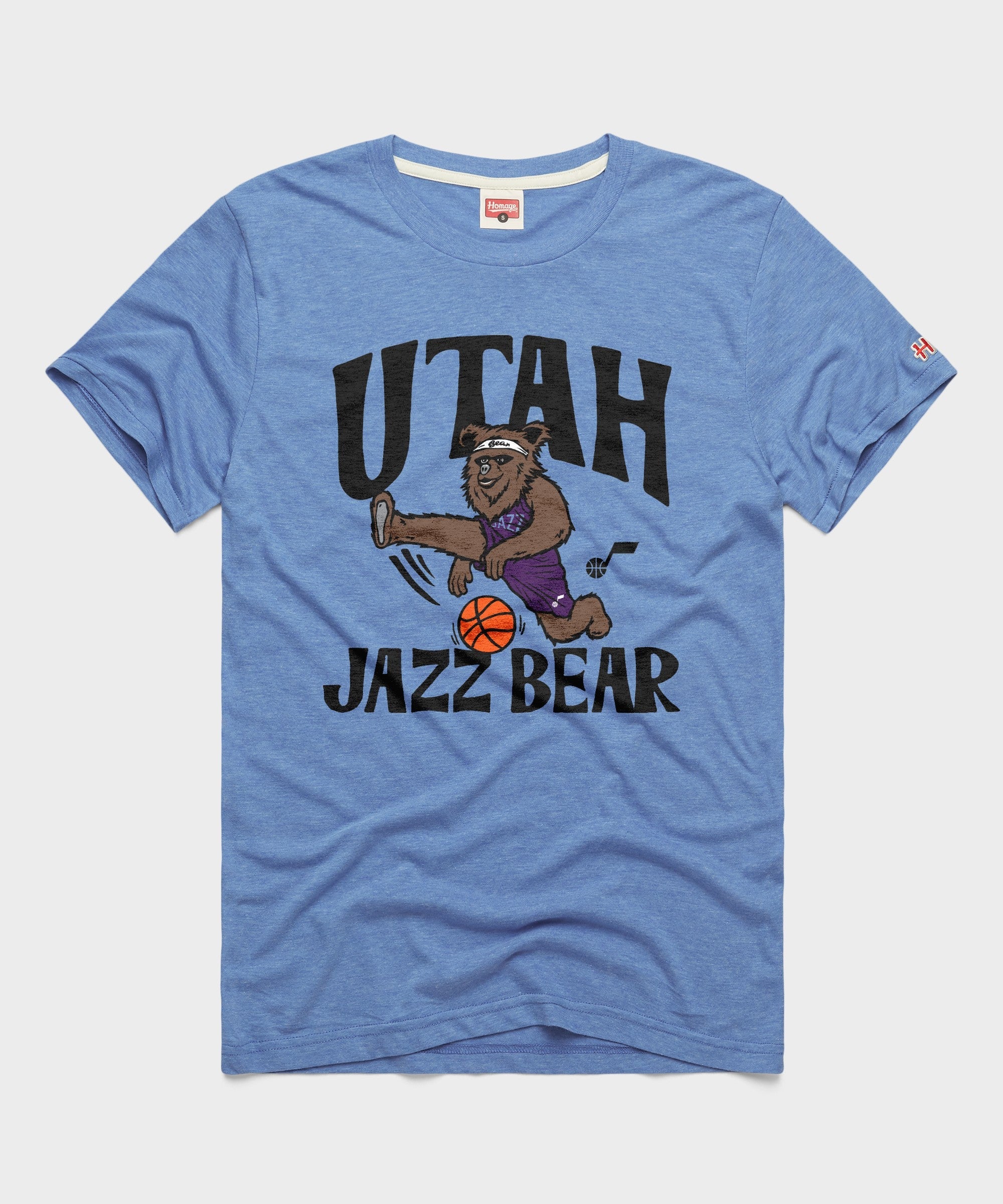 Utah Jazz The Jazz Bear Light Blue