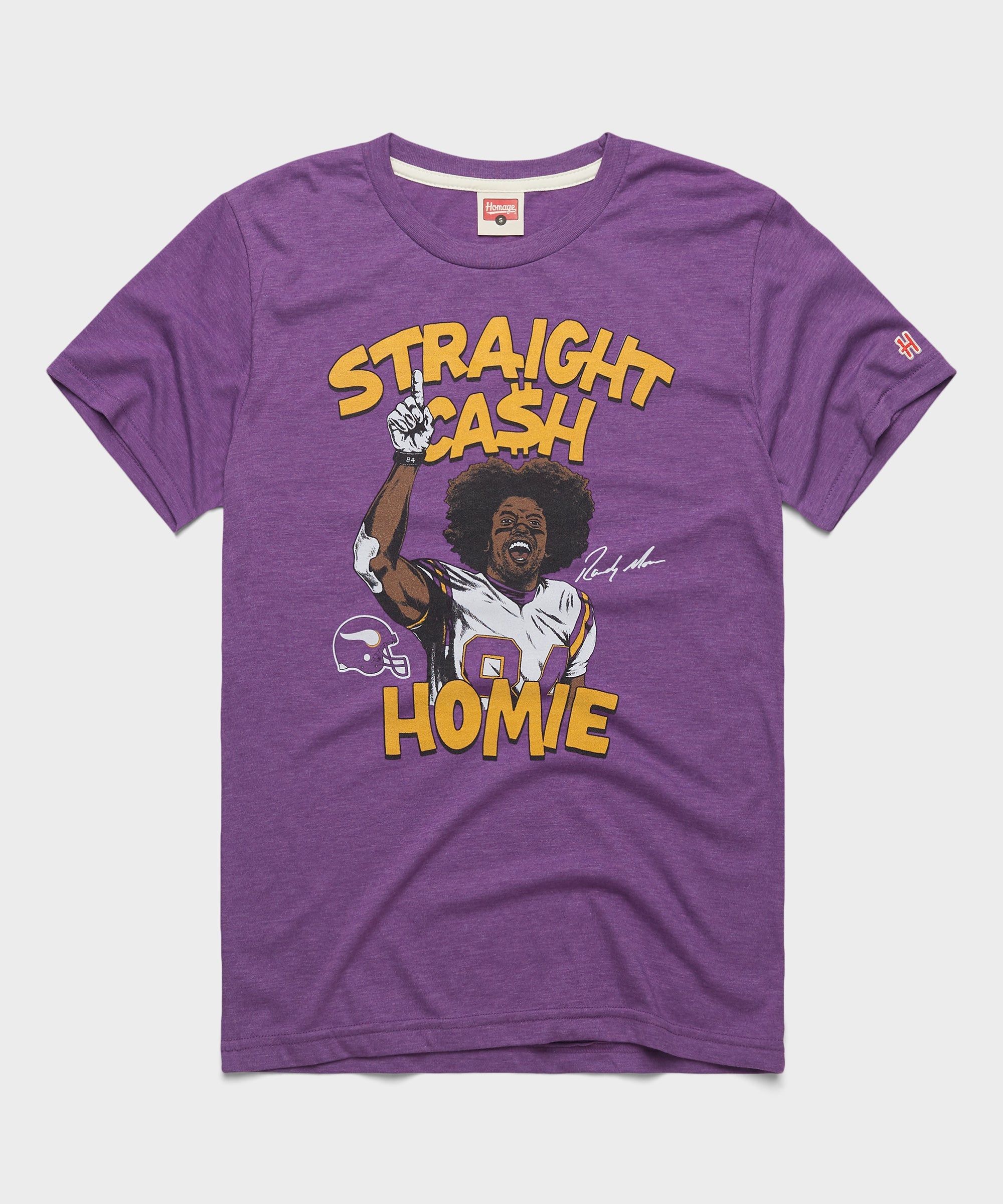 Vikings Randy Moss Signature Royal Purple