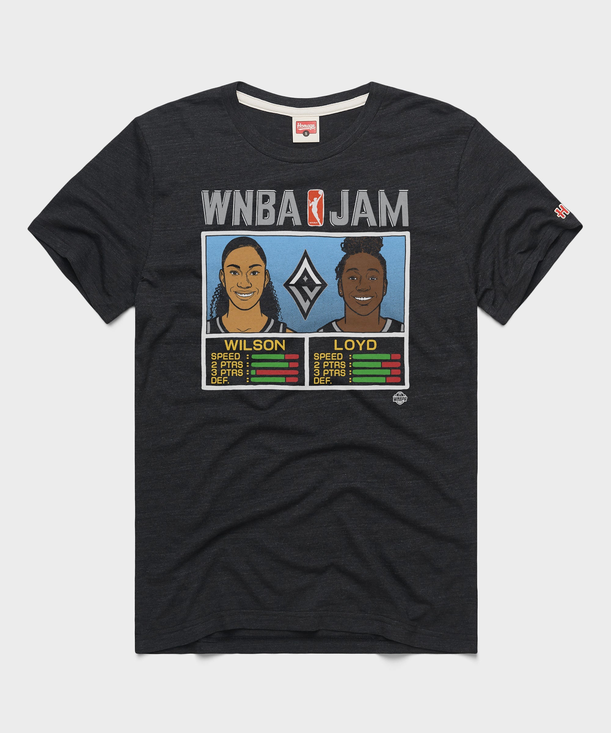 WNBA Jam Aces Wilson And Loyd