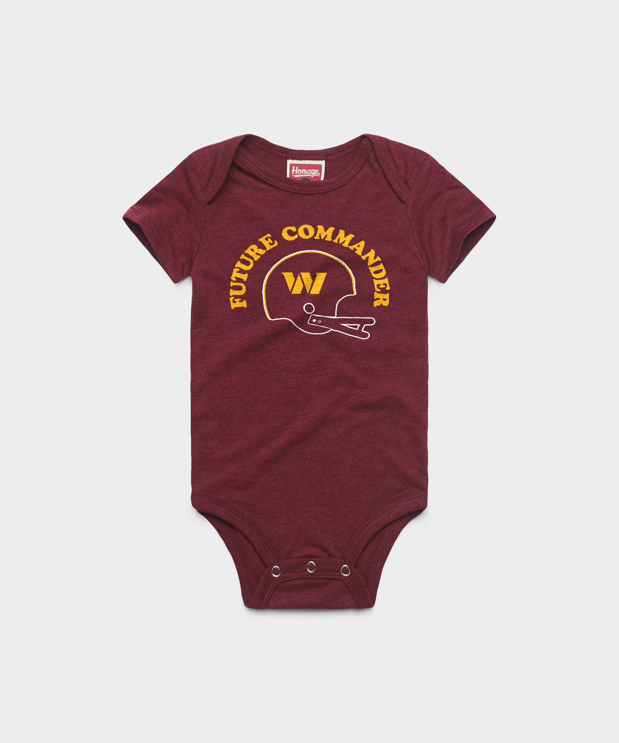 Washington Commanders Future Commander Baby One Piece