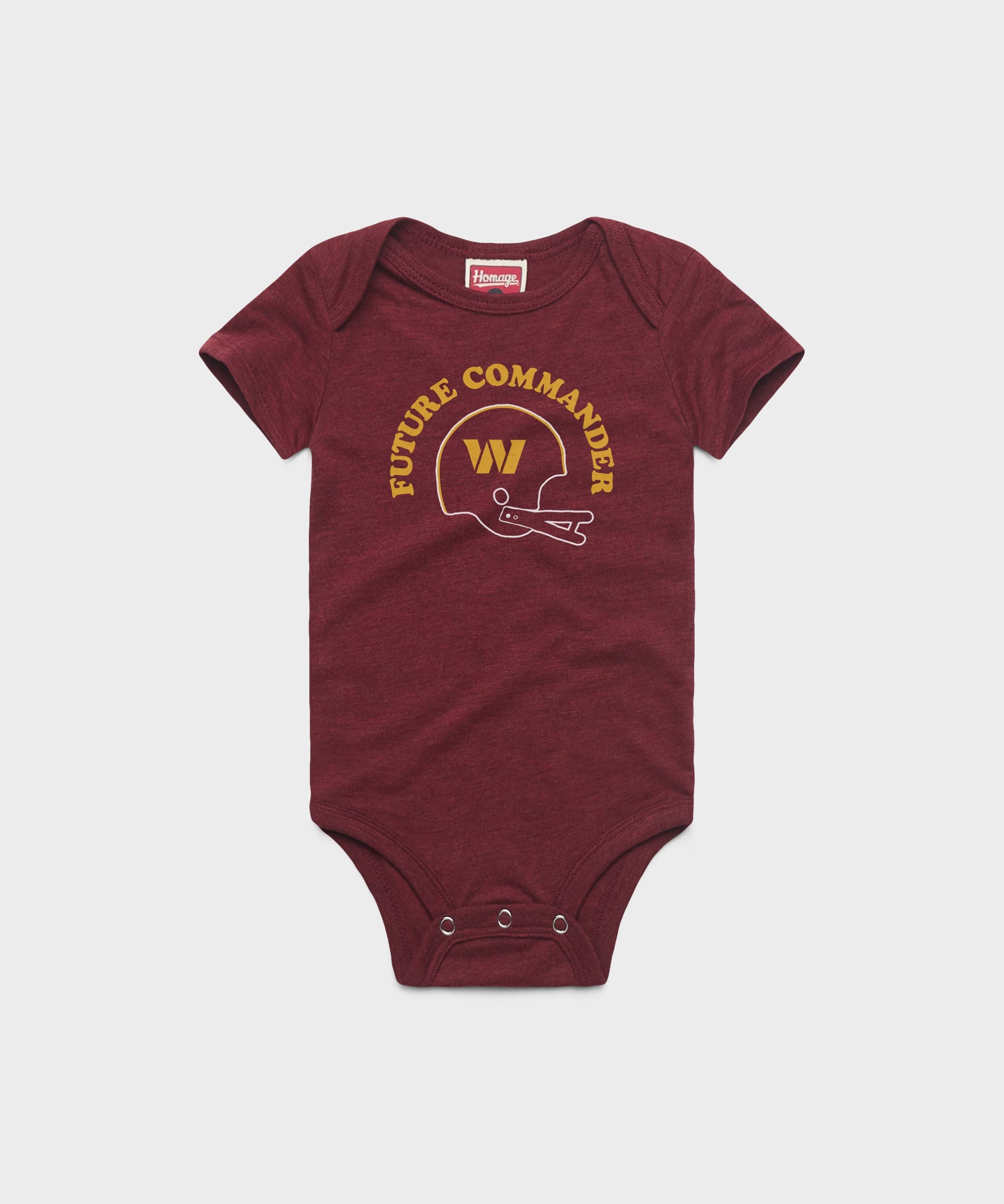 Washington Commanders Future Commander Baby One Piece