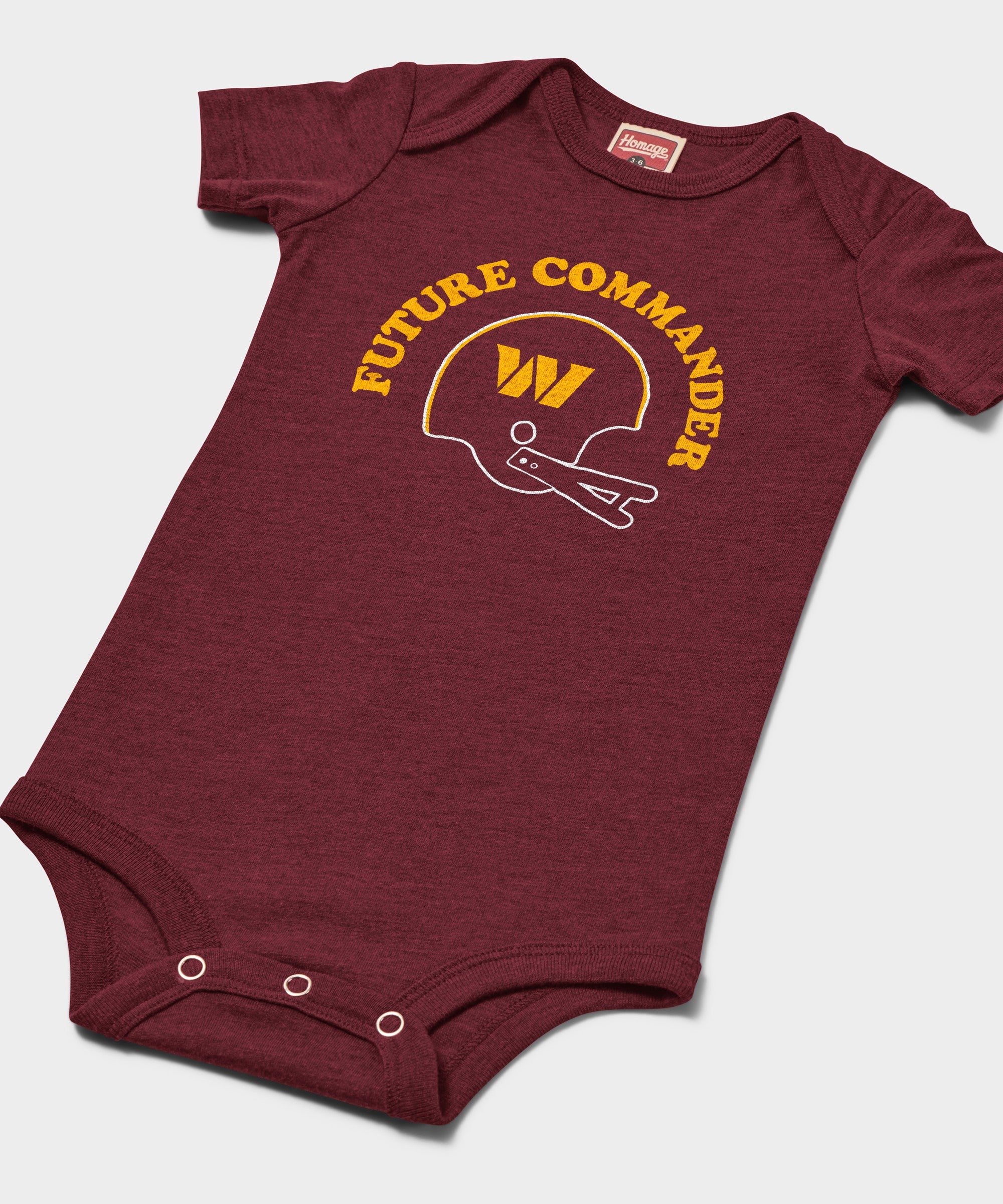Washington Commanders Future Commander Baby One Piece