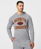 washington commanders gridiron lightweight hoodie