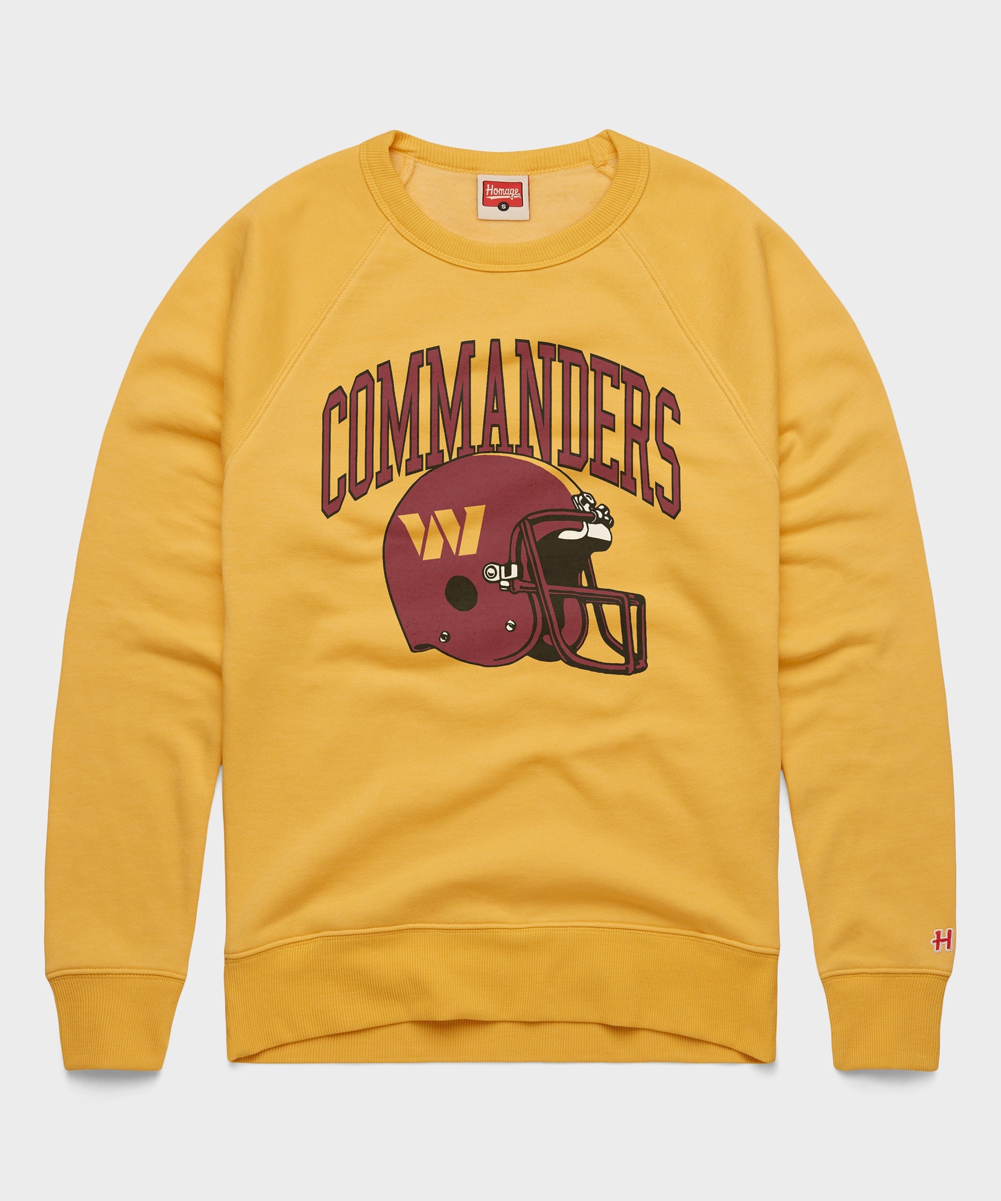 Washington Commanders Helmet Crewneck