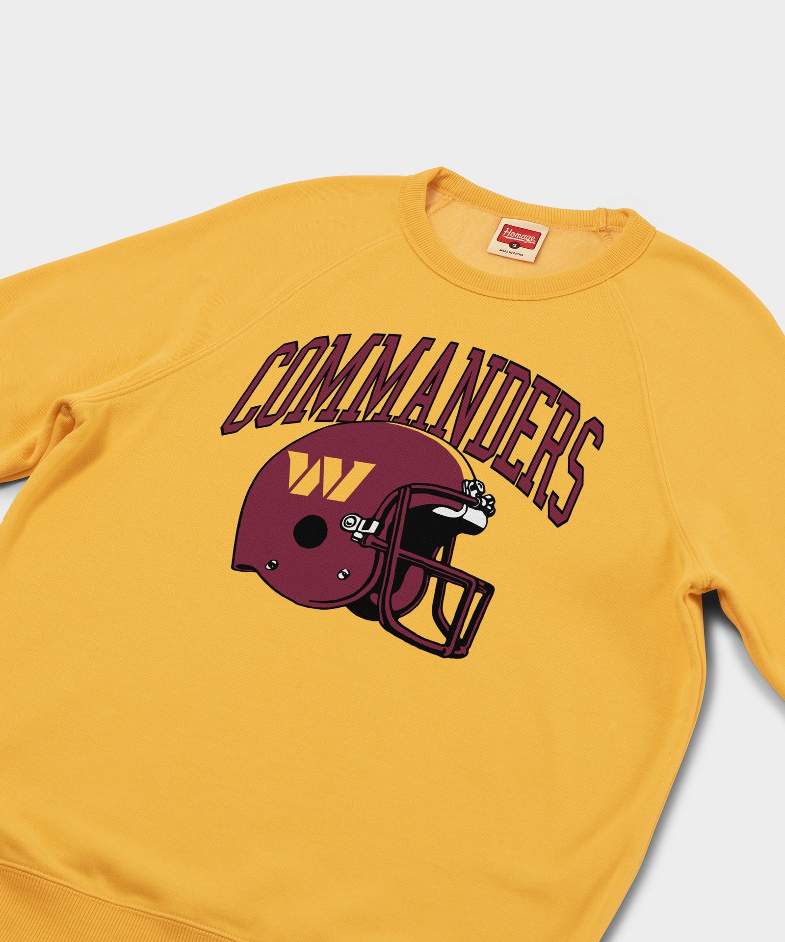 Washington Commanders Helmet Crewneck