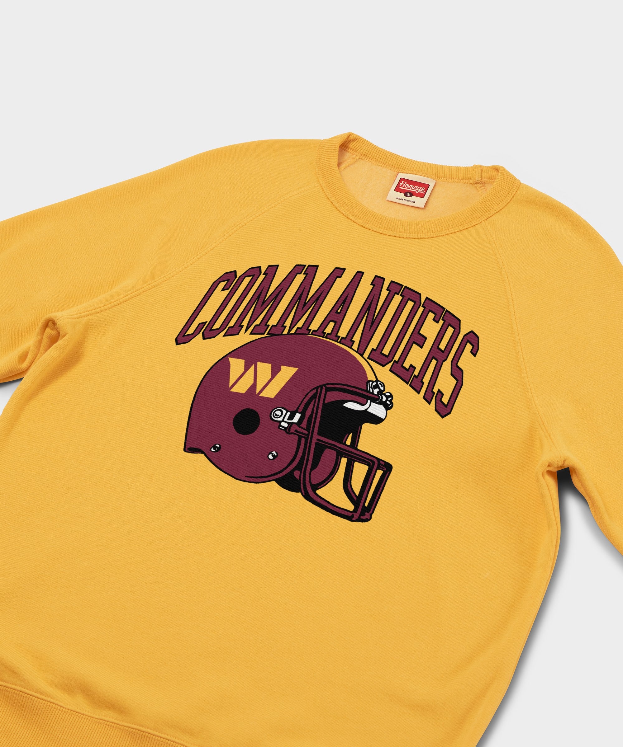 Washington Commanders Helmet Crewneck