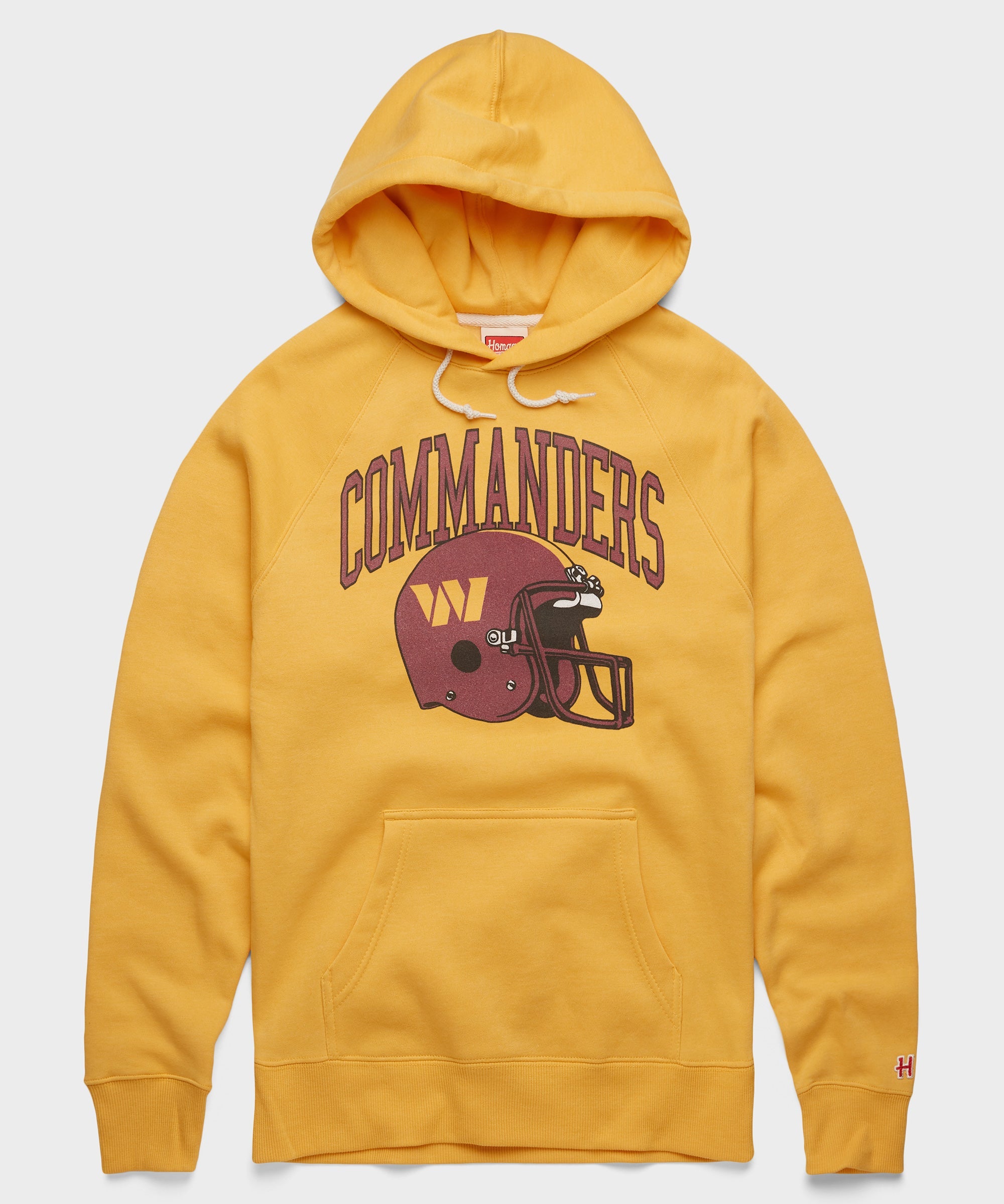 Washington Commanders Helmet Hoodie Gold