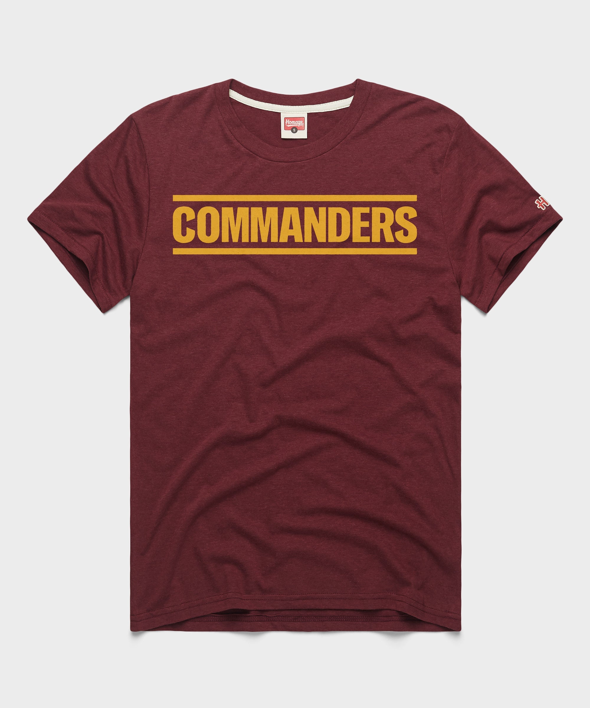 Washington Commanders Wordmark '22 T-Shirt Wine