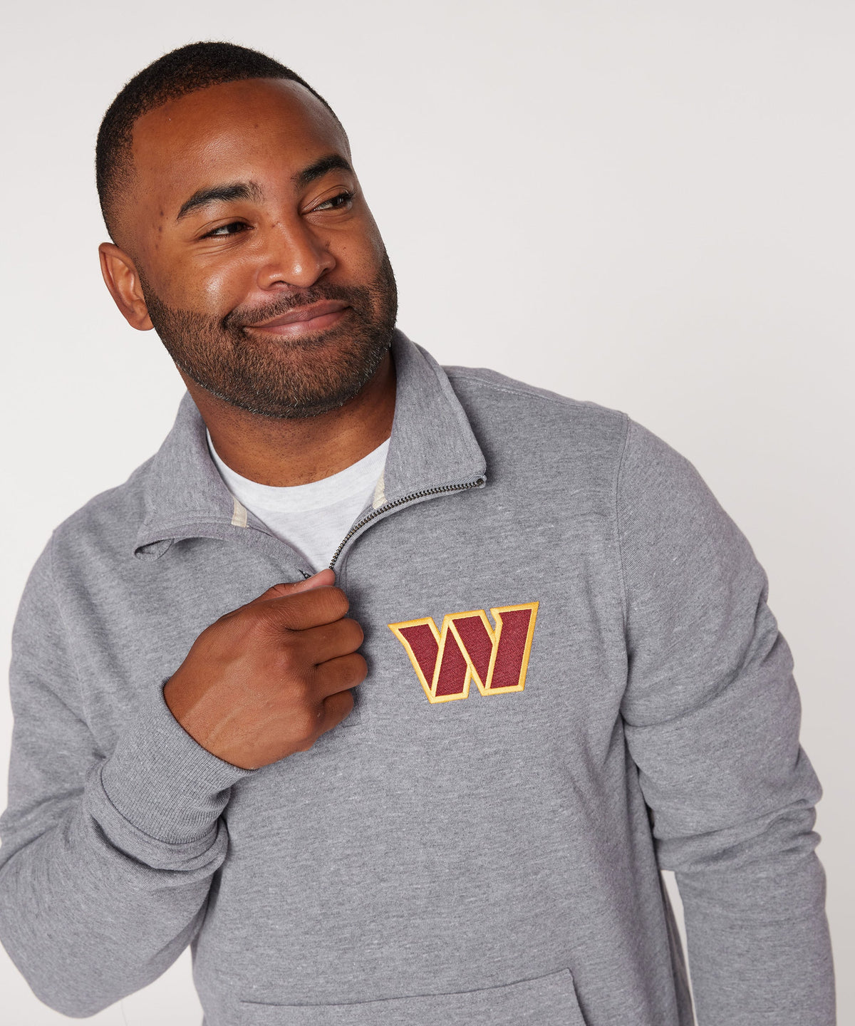 Washington Commanders '22 Applique Quarter Zip Pullover