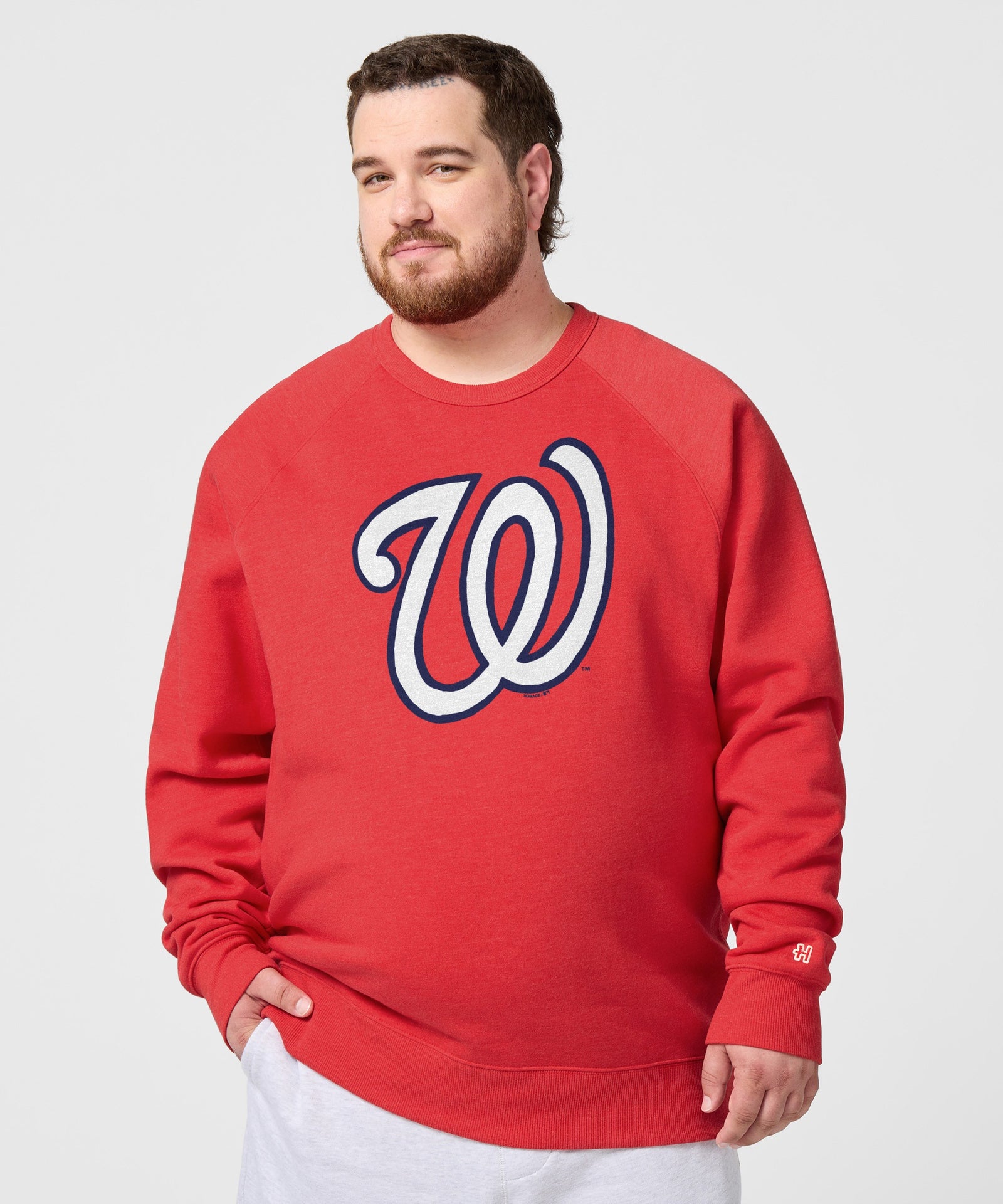 Washington Nationals Cap Logo '24 Crewneck