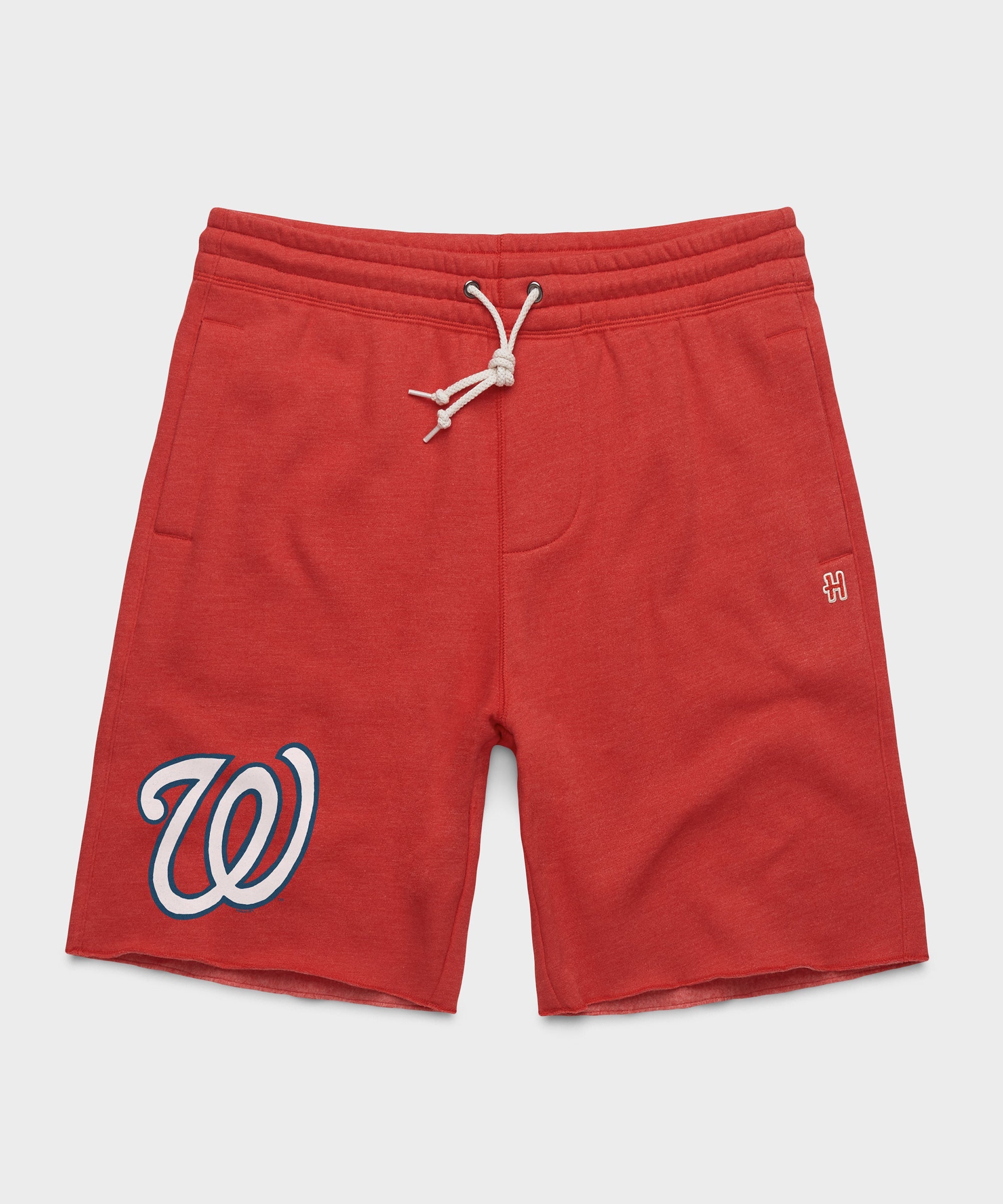 Washington Nationals Cap Logo '24 Sweat Shorts Red