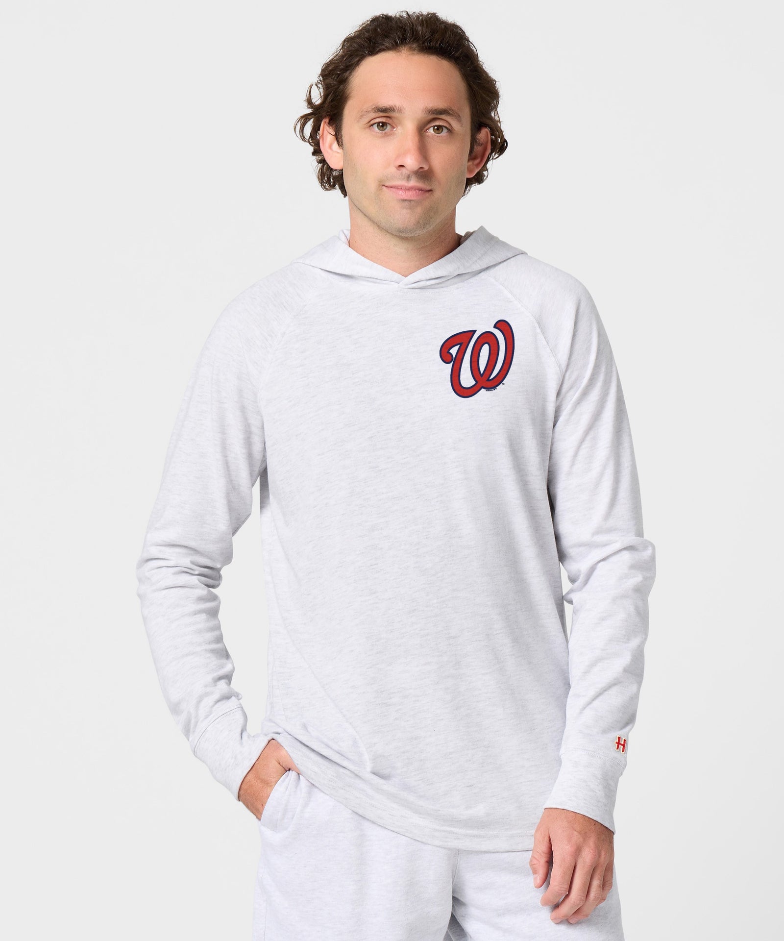 Washington Nationals Jersey Logo '11 Lightweight Hoodie