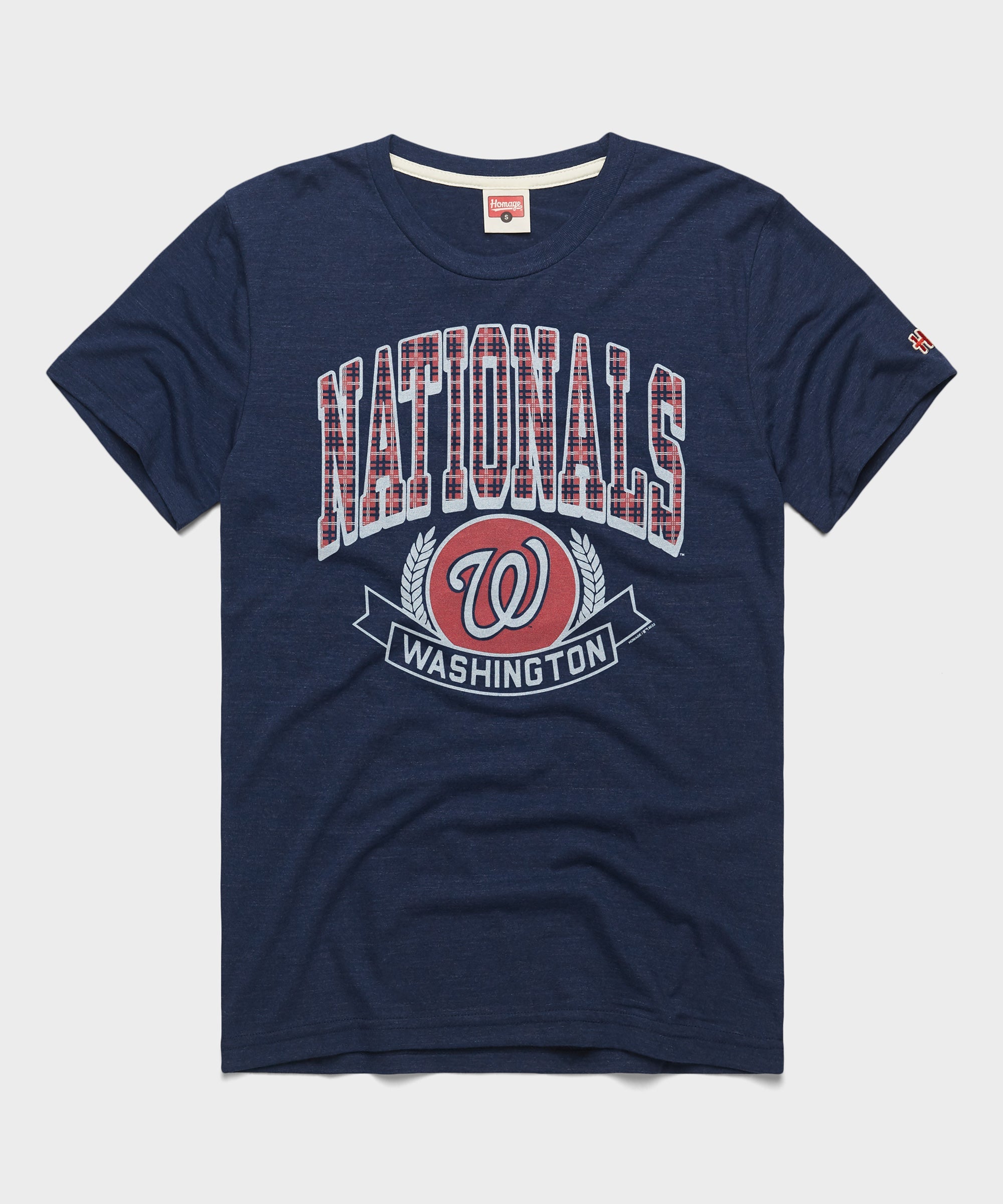 Washington Nationals Plaid Navy