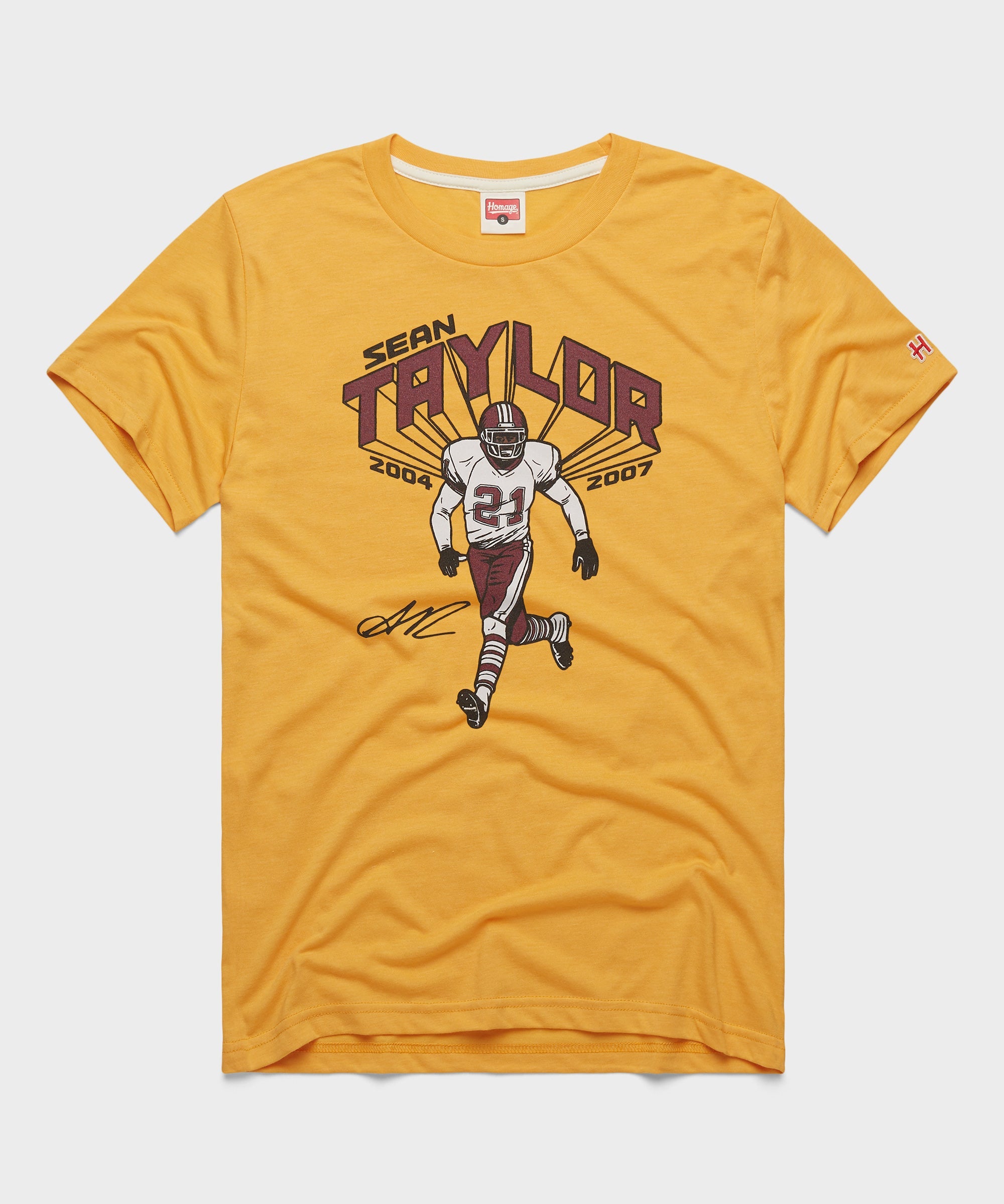 Washington Sean Taylor Signature Gold