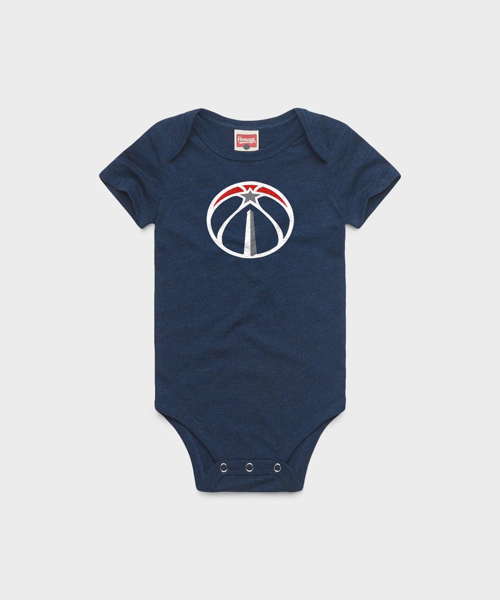 Washington Wizards Logo Baby One Piece