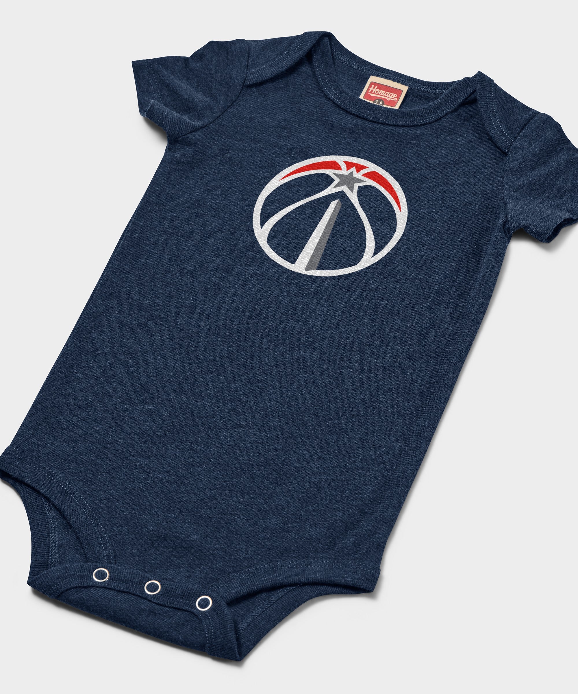 Washington Wizards Logo Baby One Piece