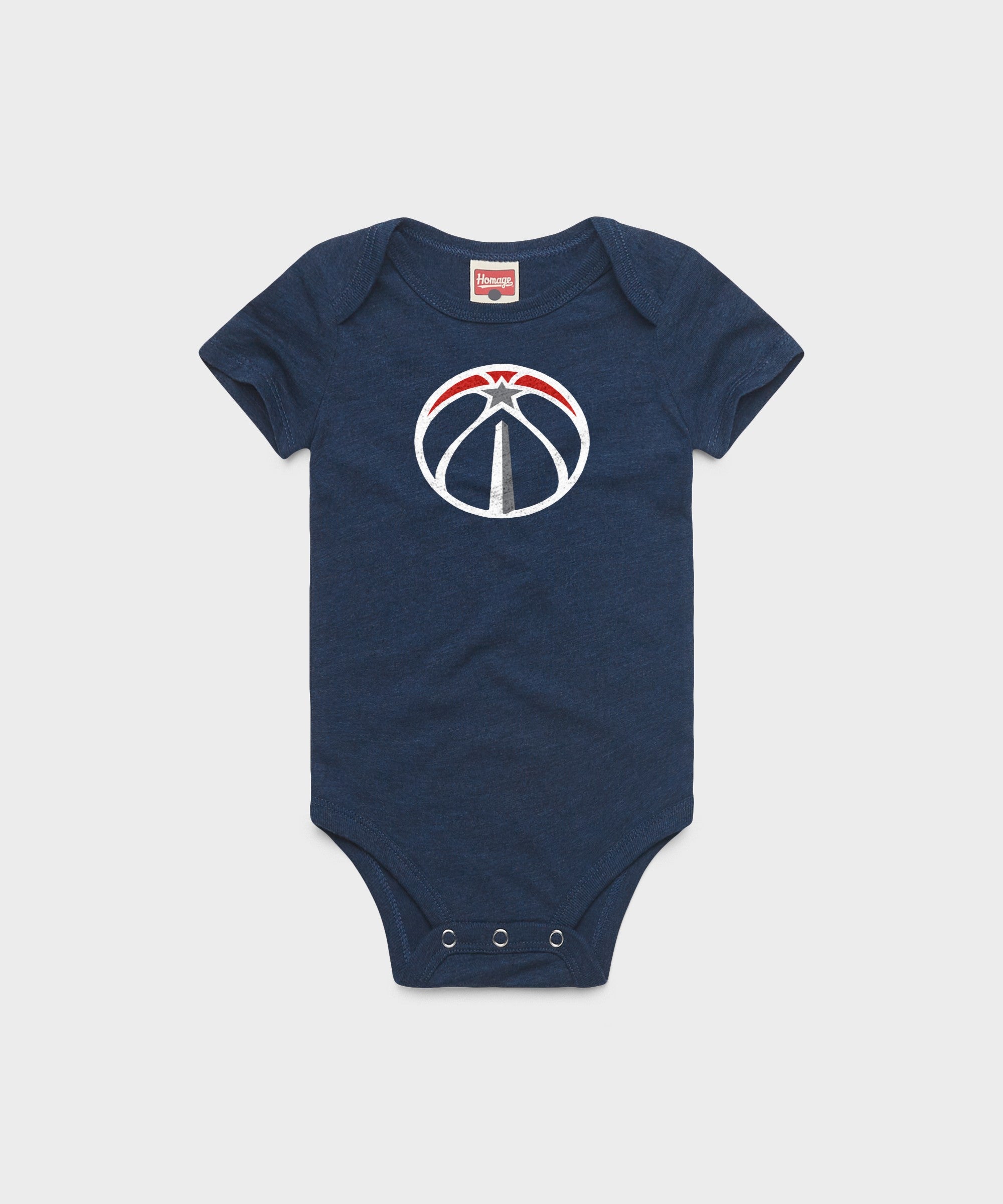 Washington Wizards Logo Baby One Piece