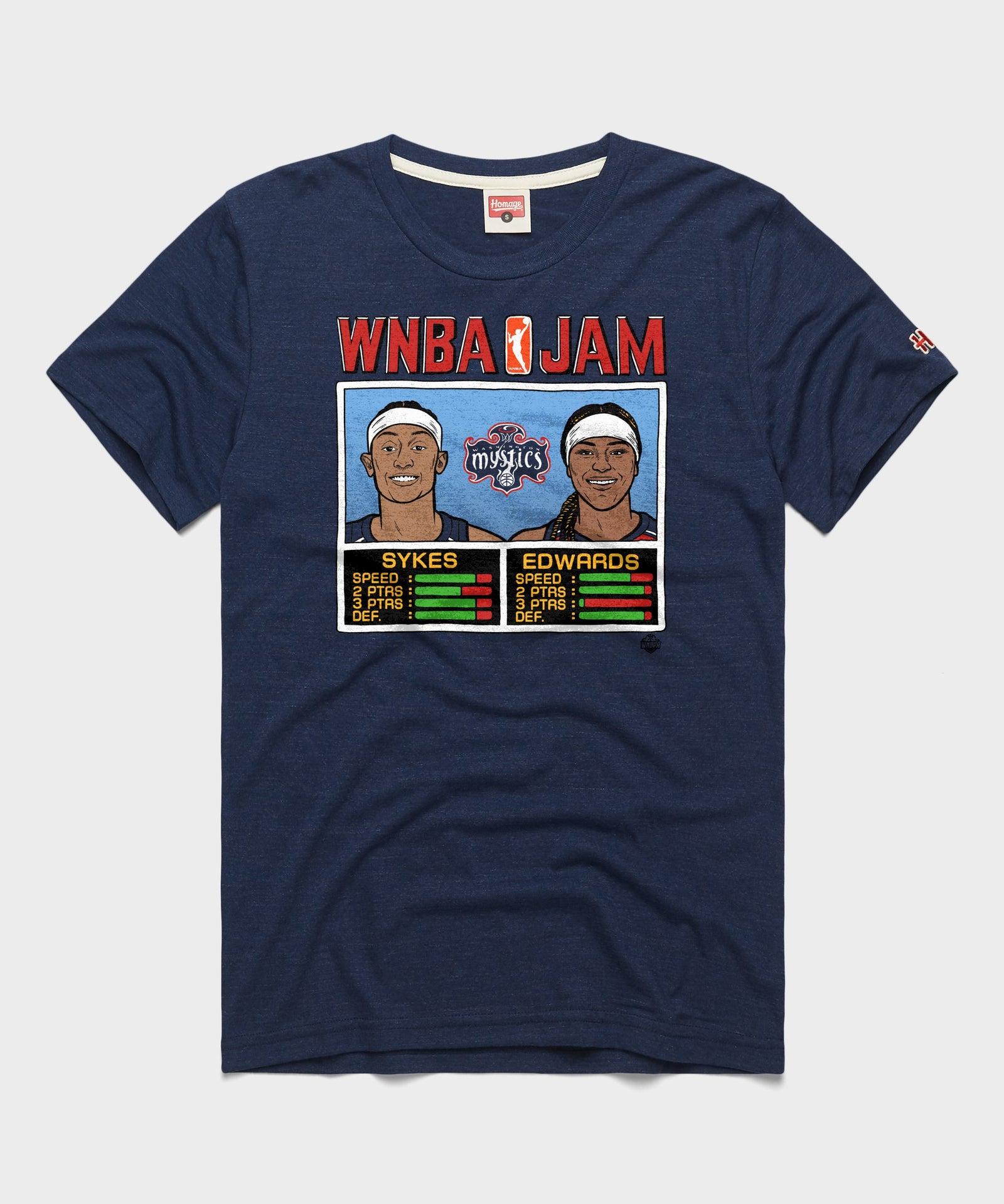 Wnba Jam Mystics Sykes And Edwards