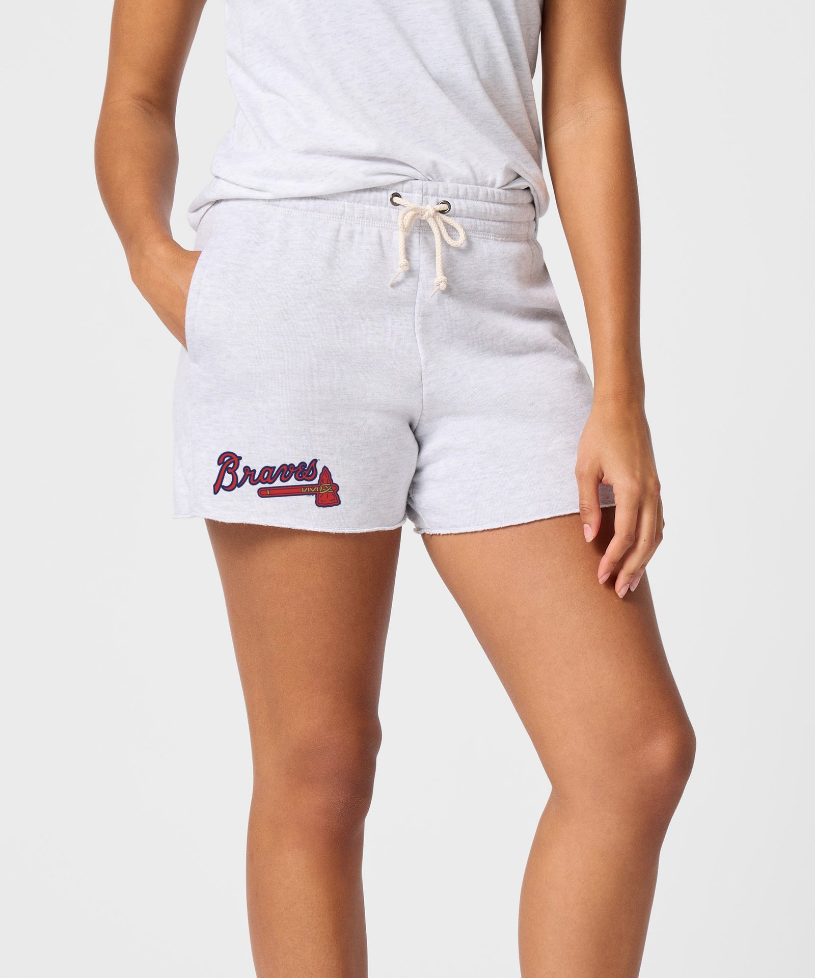 Women's Atlanta Braves Jersey Logo '18 Sweat Shorts