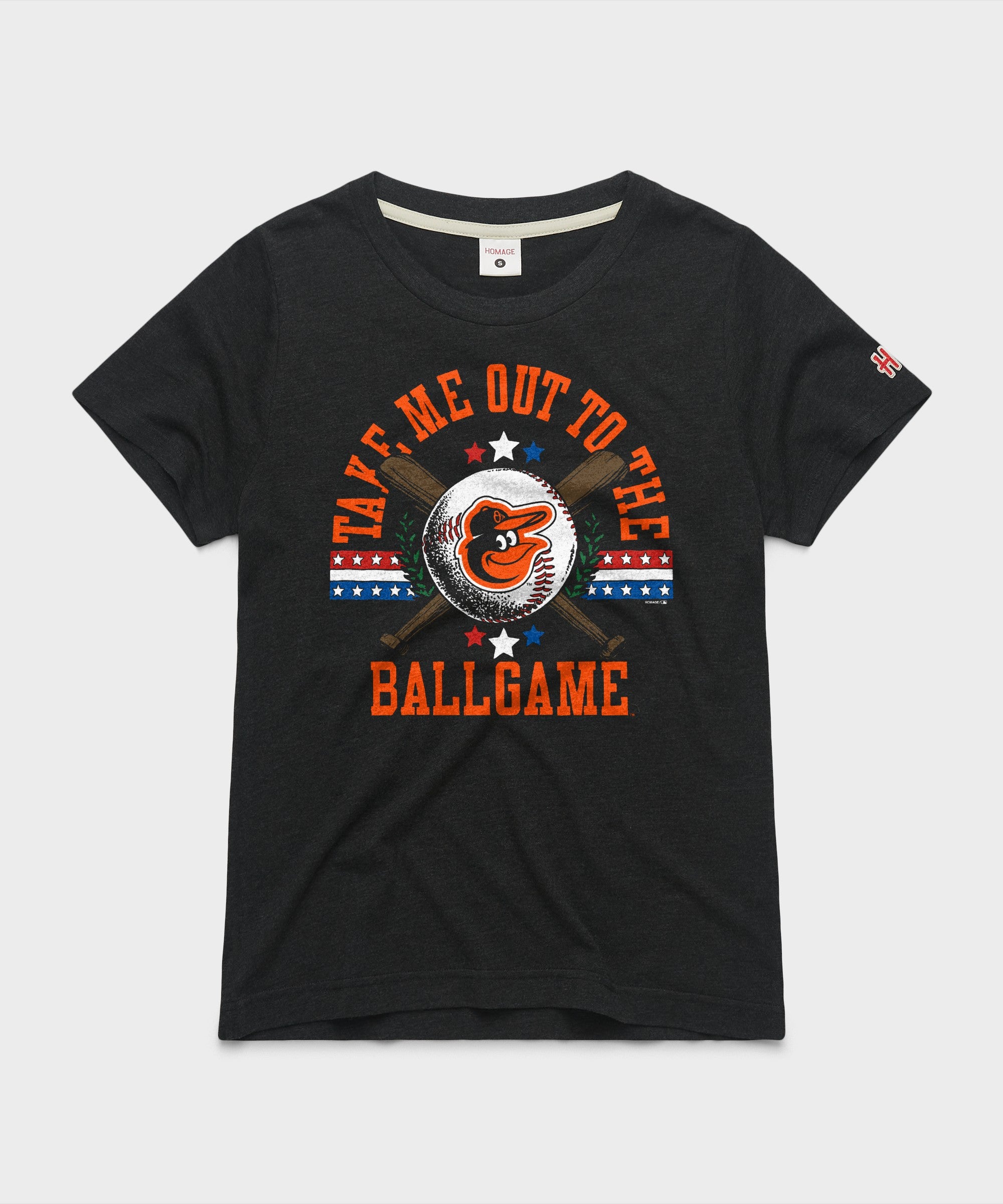 Women's Baltimore Orioles Take Me Out To The Ballgame