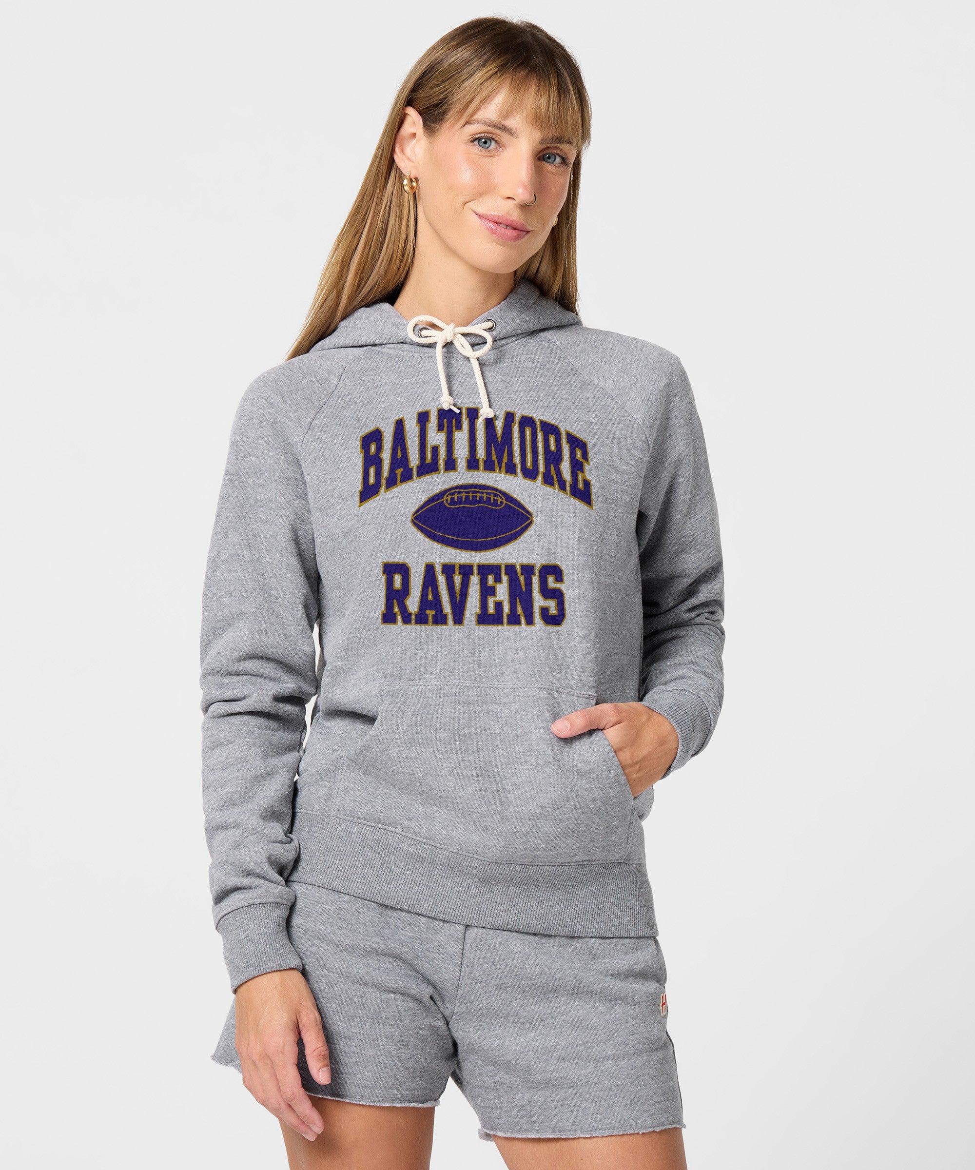 Women's Baltimore Ravens Gridiron Hoodie