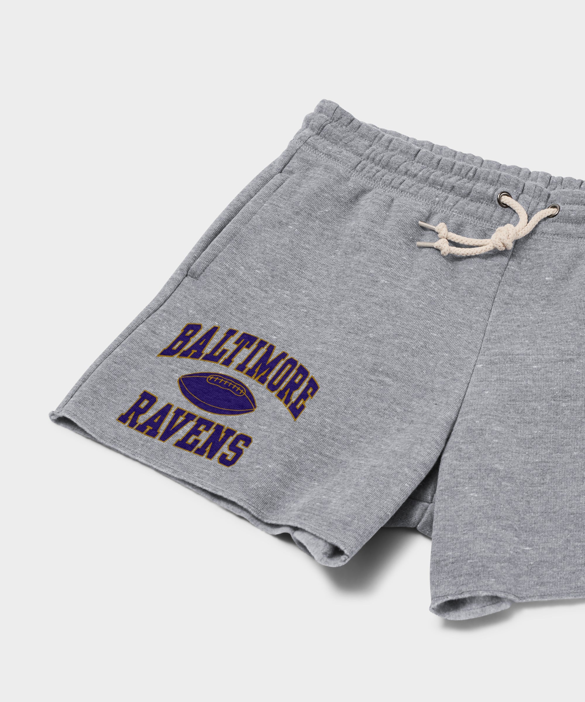 Women's Baltimore Ravens Gridiron Sweat Shorts