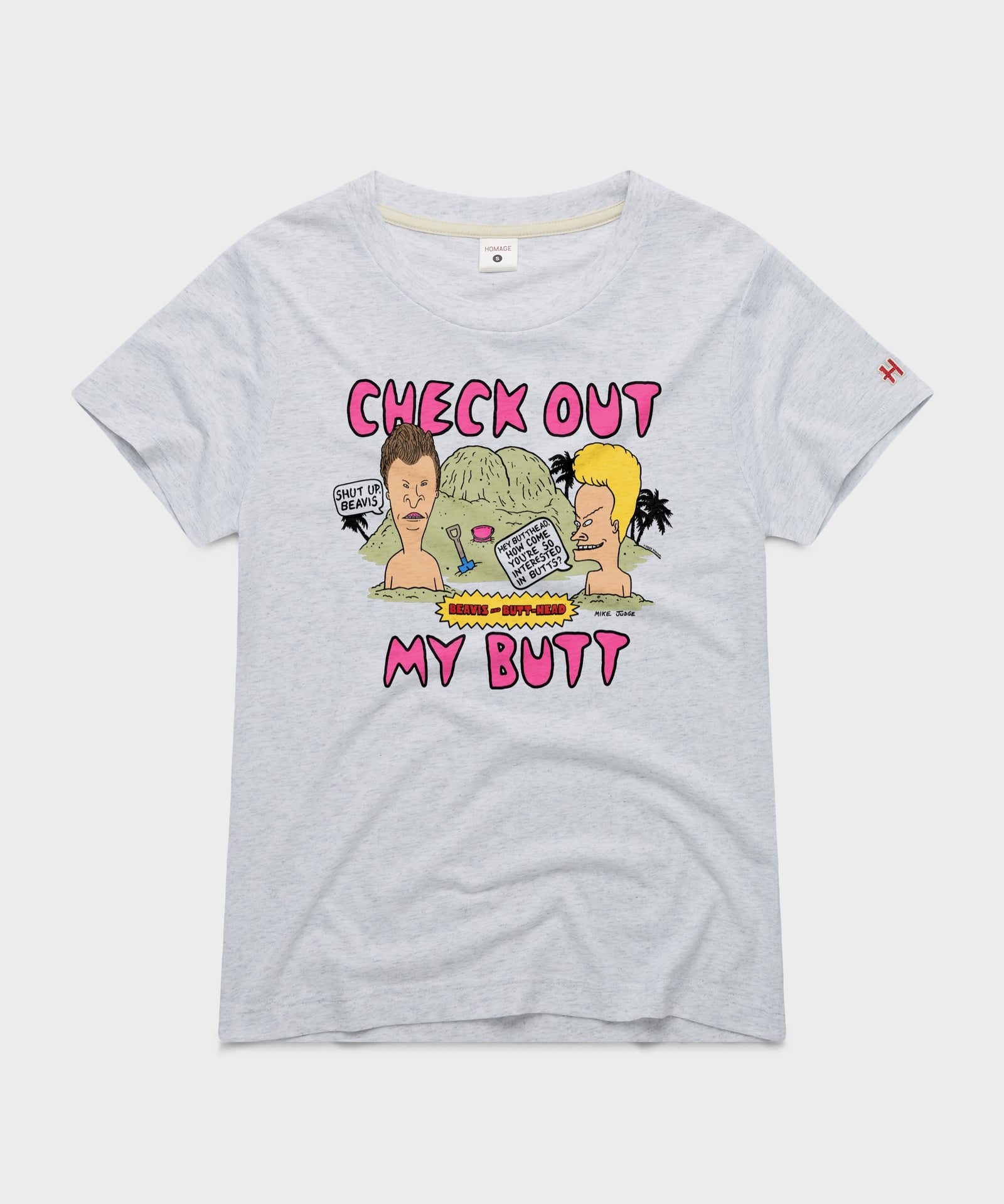 Women's Beavis And Butt Head Check Out My Butt