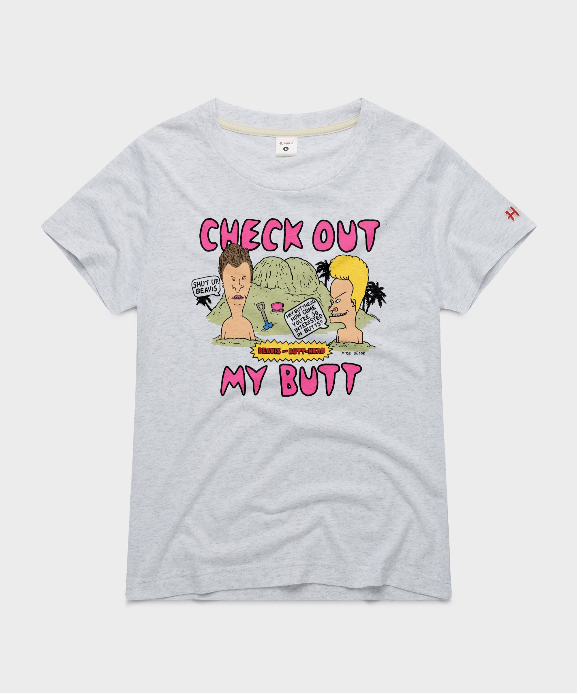 Women's Beavis And Butt Head Check Out My Butt